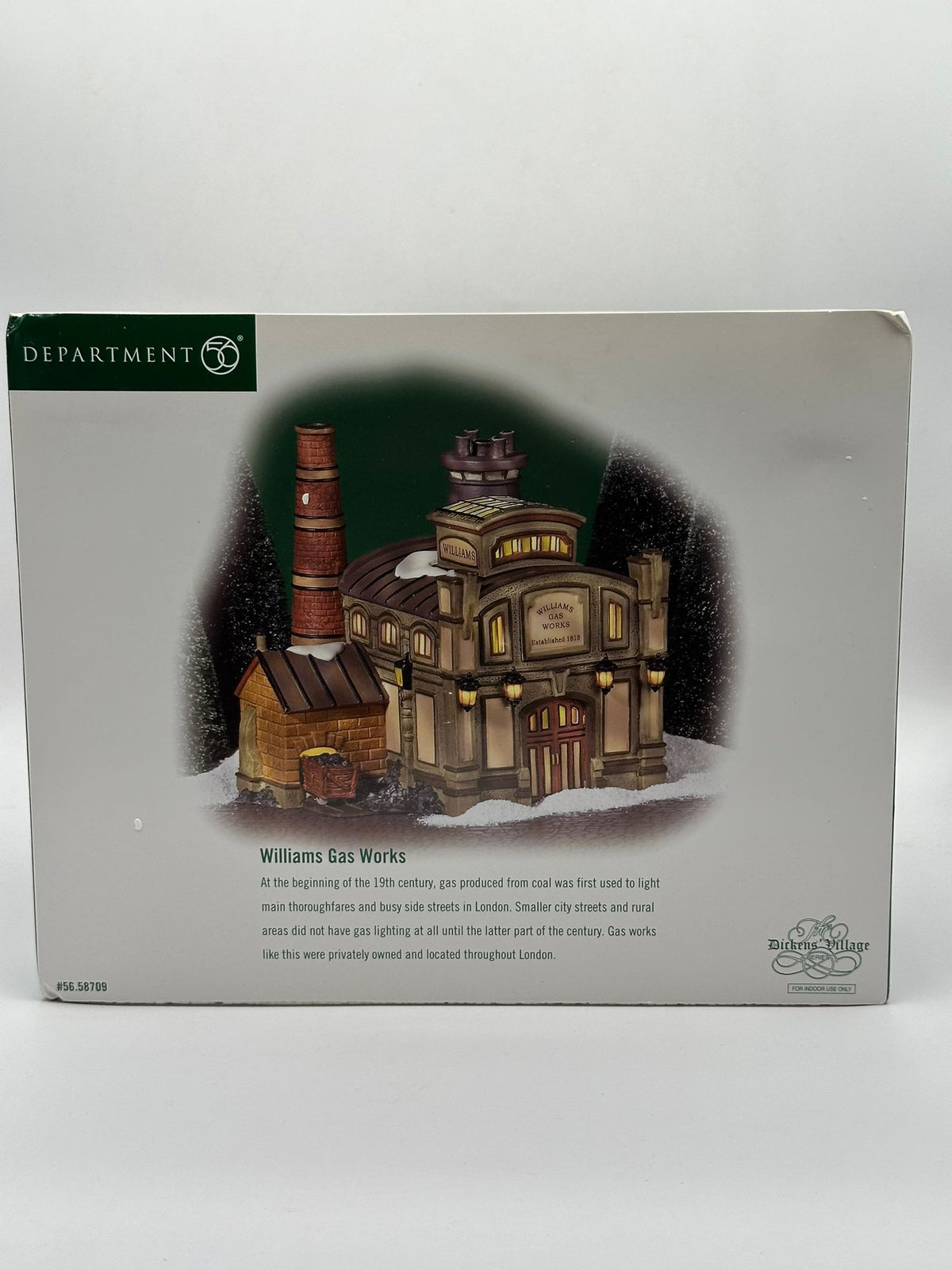 Department 56 - Williams Gas Works - Dickens' Village