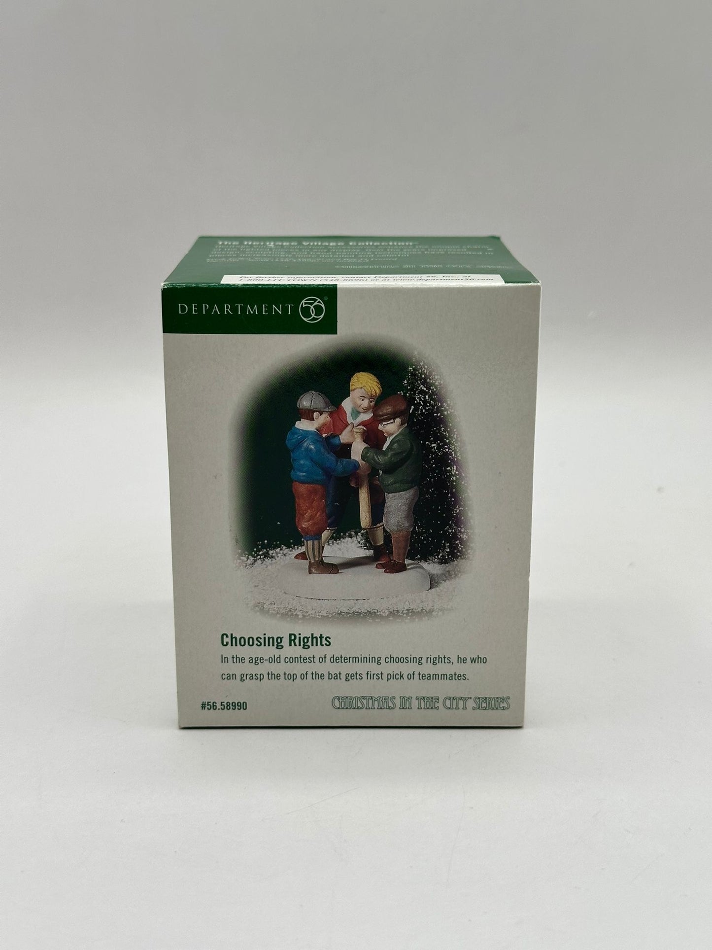 Department 56 - Choosing Rights - Christmas in the City