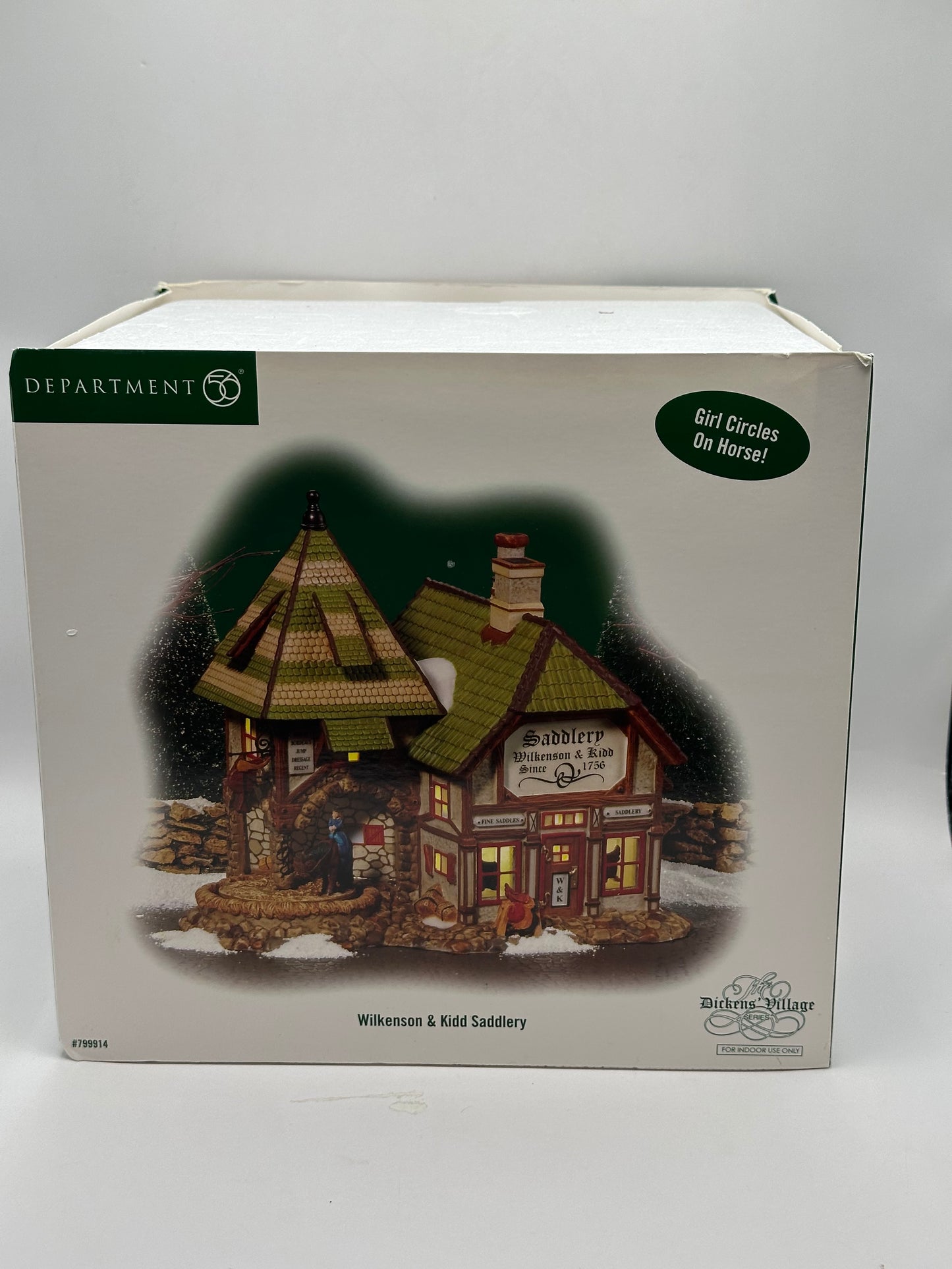 Department 56 - Wilkenson & Kidd Saddlery - Dickens' Village