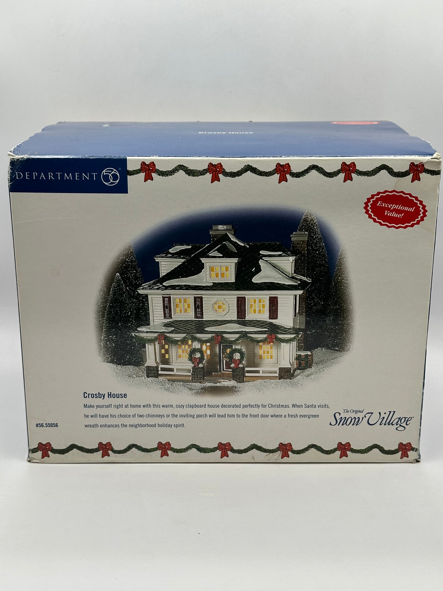 Department 56 - Crosby House - Original Snow Village