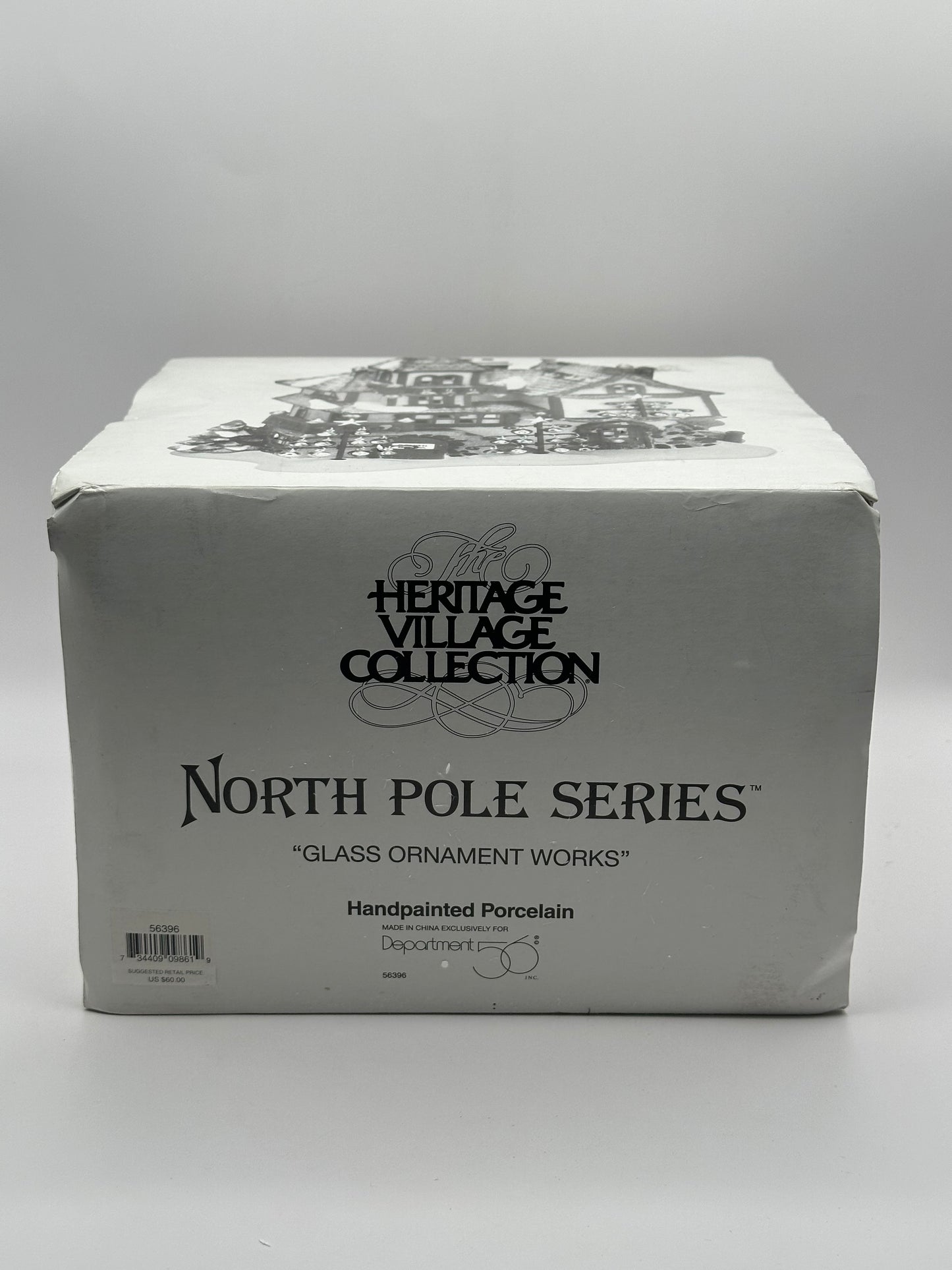 Department 56 - North Pole Glass Ornament Works - North Pole Series