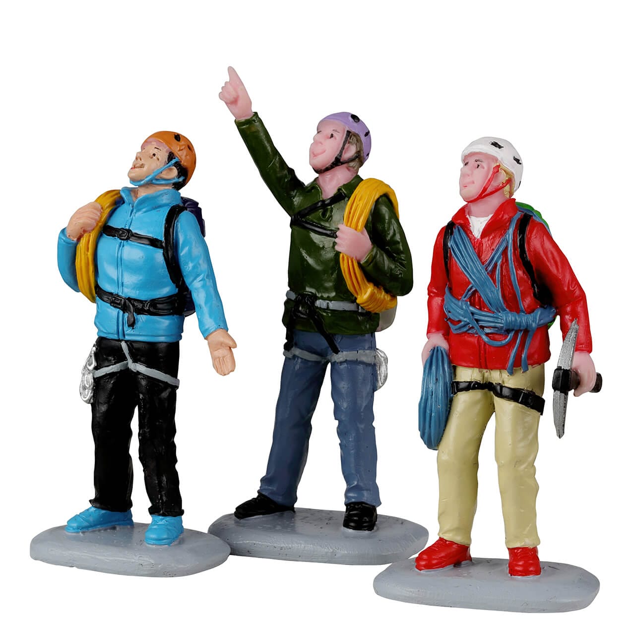 Lemax Vertical Mountain Climbers - Vail Village Christmas village figurine