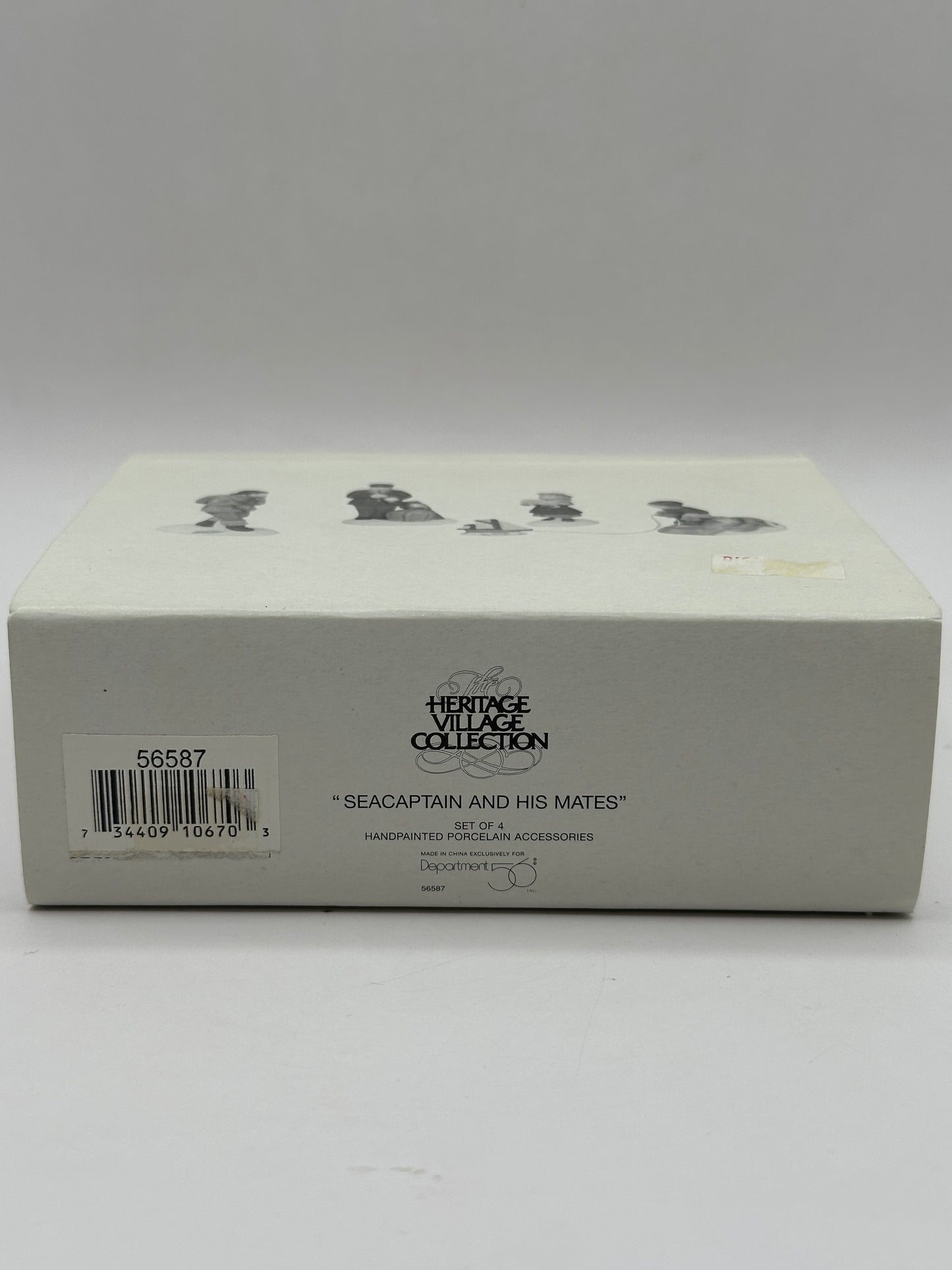 Department 56 - Sea Captain and His Mates - New England Village