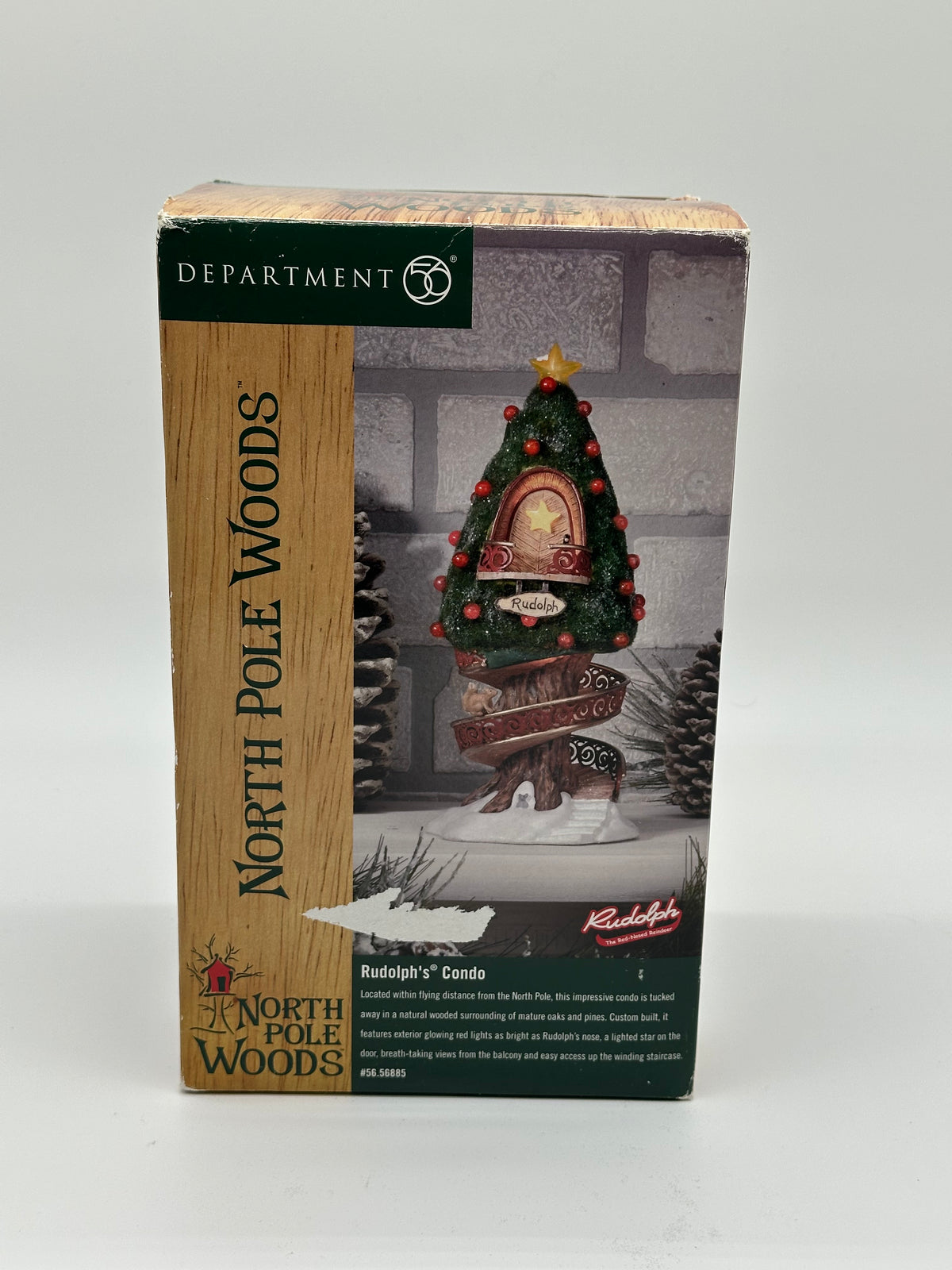 Department 56 - Rudolph's Condo - North Pole Woods Series