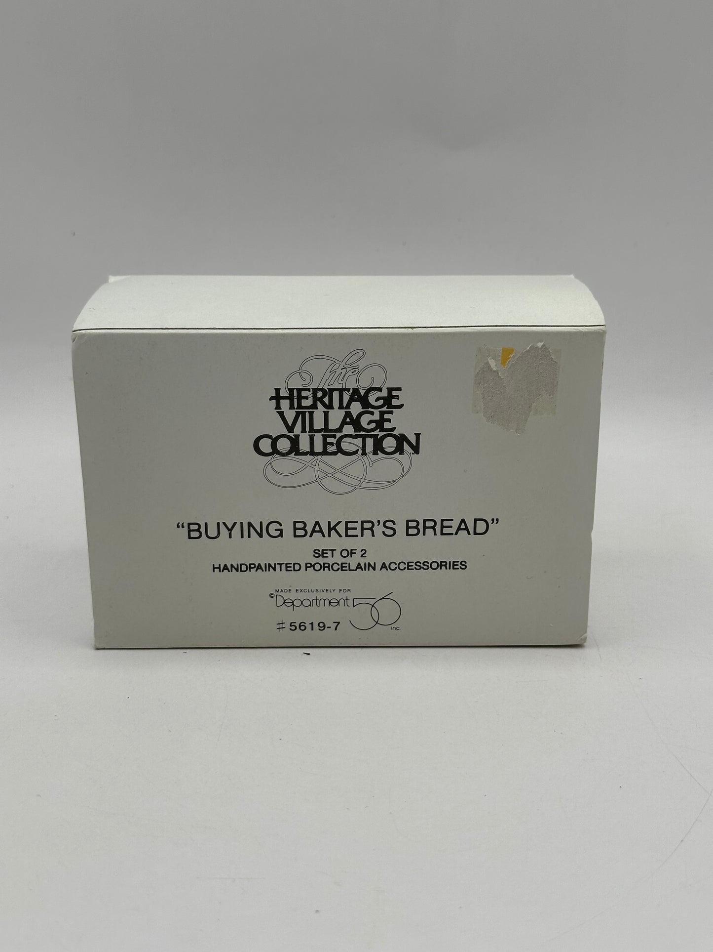 Department 56 - Buying Baker’s Bread - Alpine Village