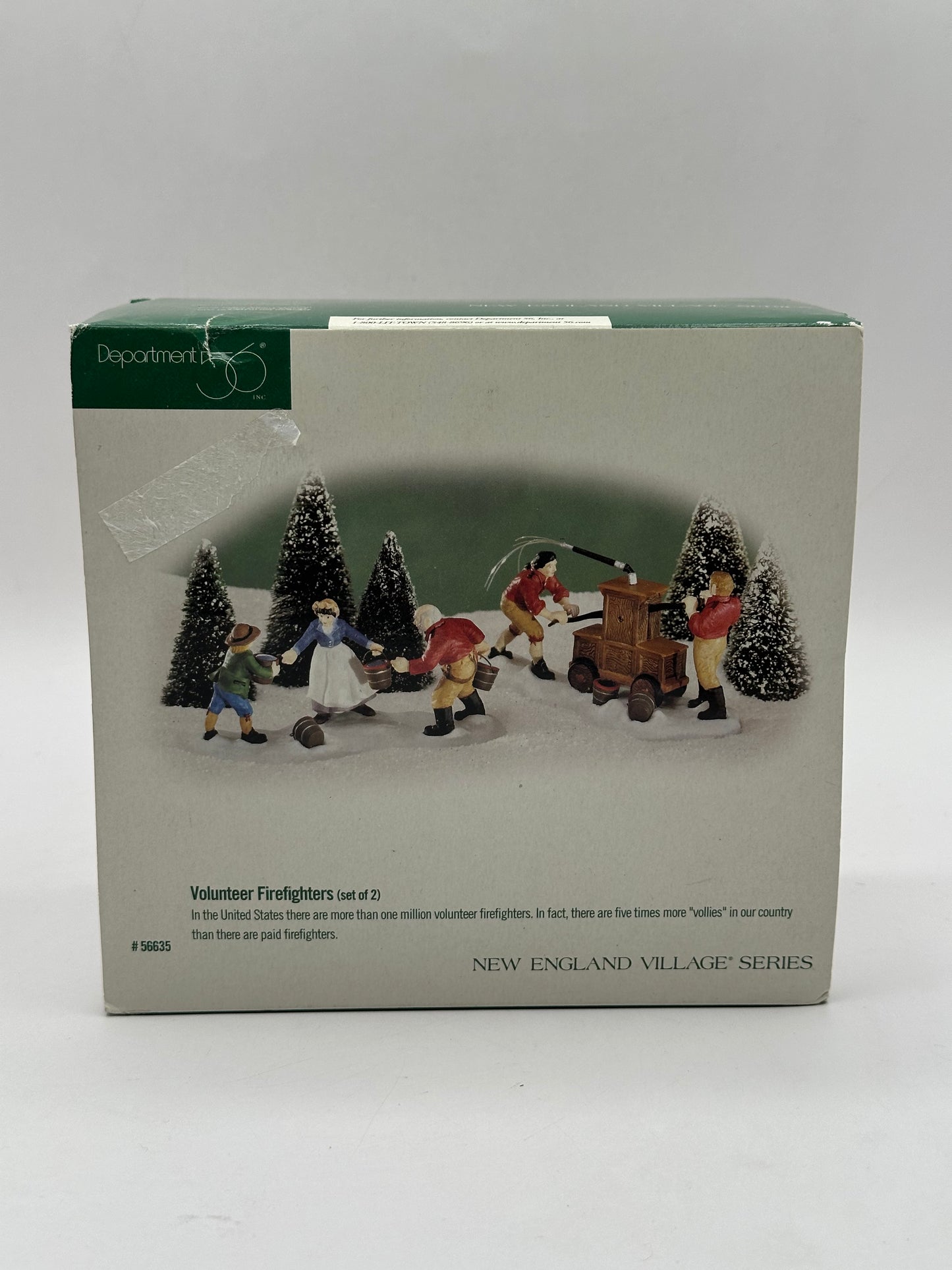 Department 56 - Volunteer Firefighters - New England Village