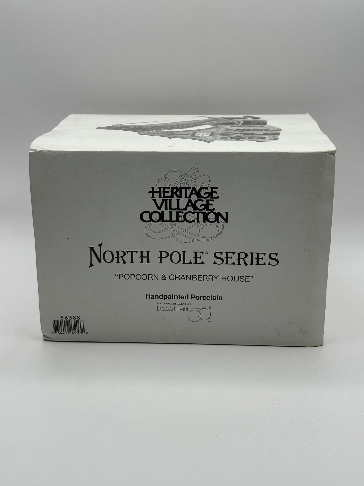 Department 56 - Popcorn & Cranberry House - North Pole Series