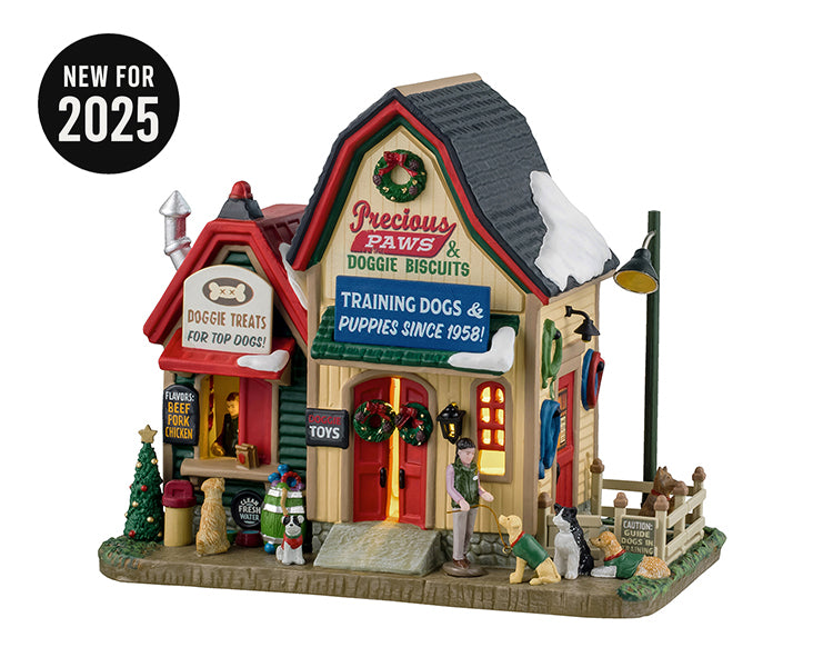 Precious Paws & Doggie Biscuits - Lemax