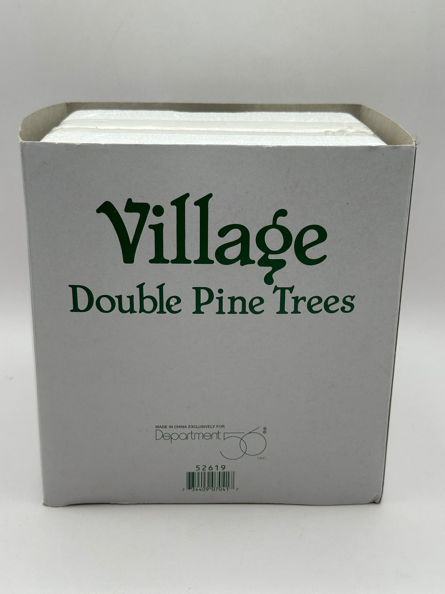 Department 56 - Village Double Pine Trees - Village Accessories
