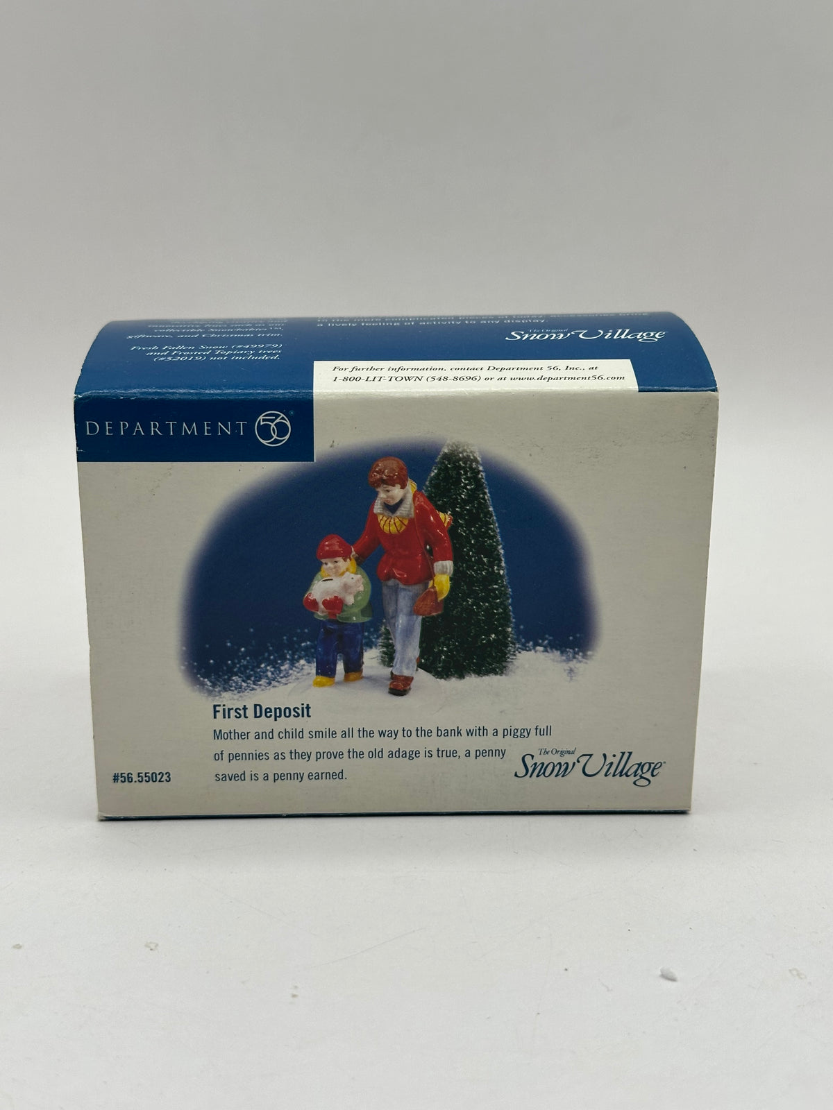 Department 56 - First Deposit - Original Snow Village