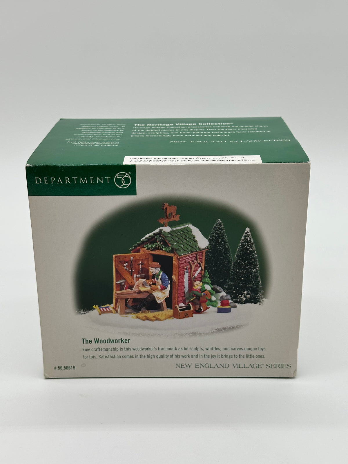 Department 56 - The Woodworker - New England Village