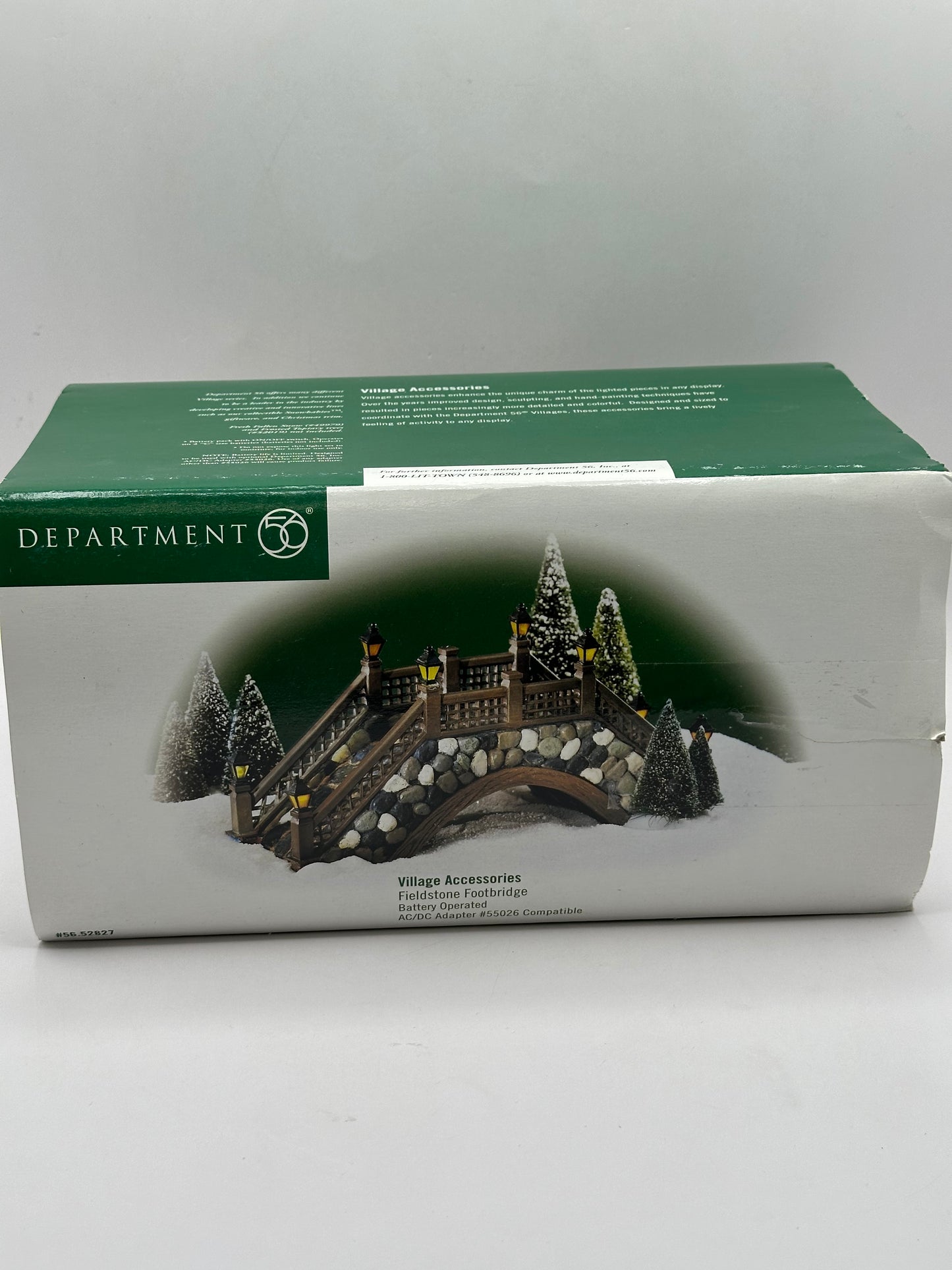 Department 56 - Fieldstone Footbridge - Village Accessories