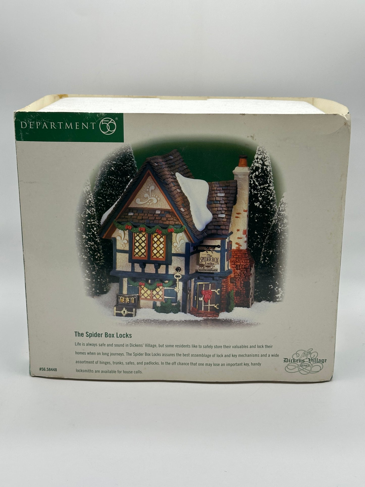 Department 56 - The Spider Box Locks - Dickens’ Village