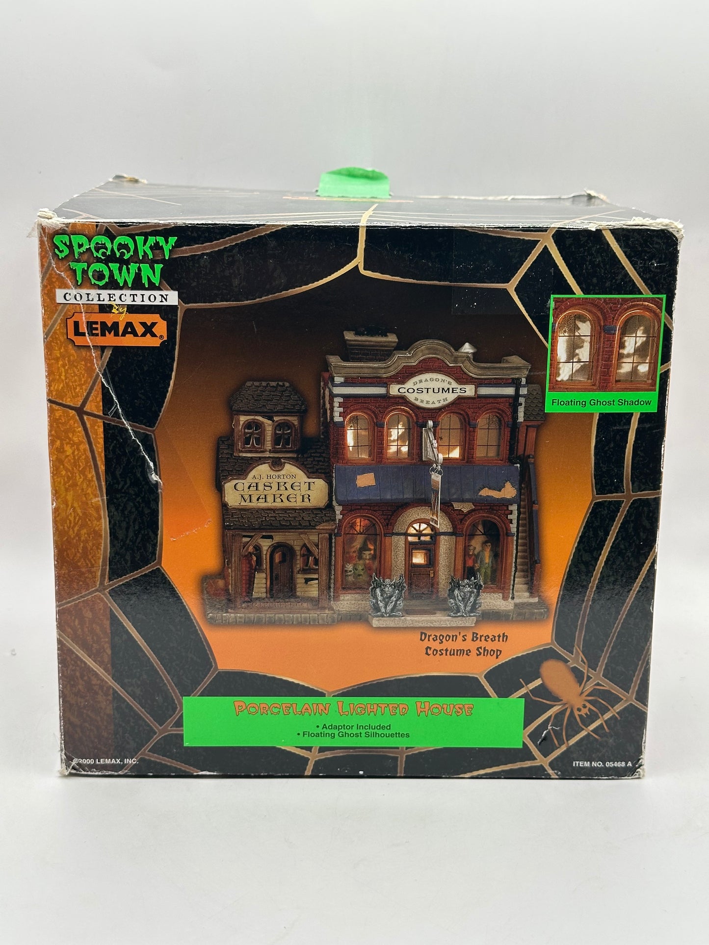 Lemax Spooky Town - Dragon’s Breath Costume Shop