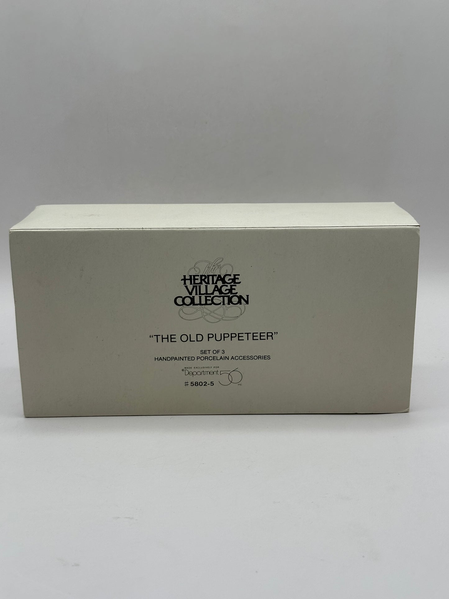 Department 56 - The Old Puppeteer - Dickens' Village