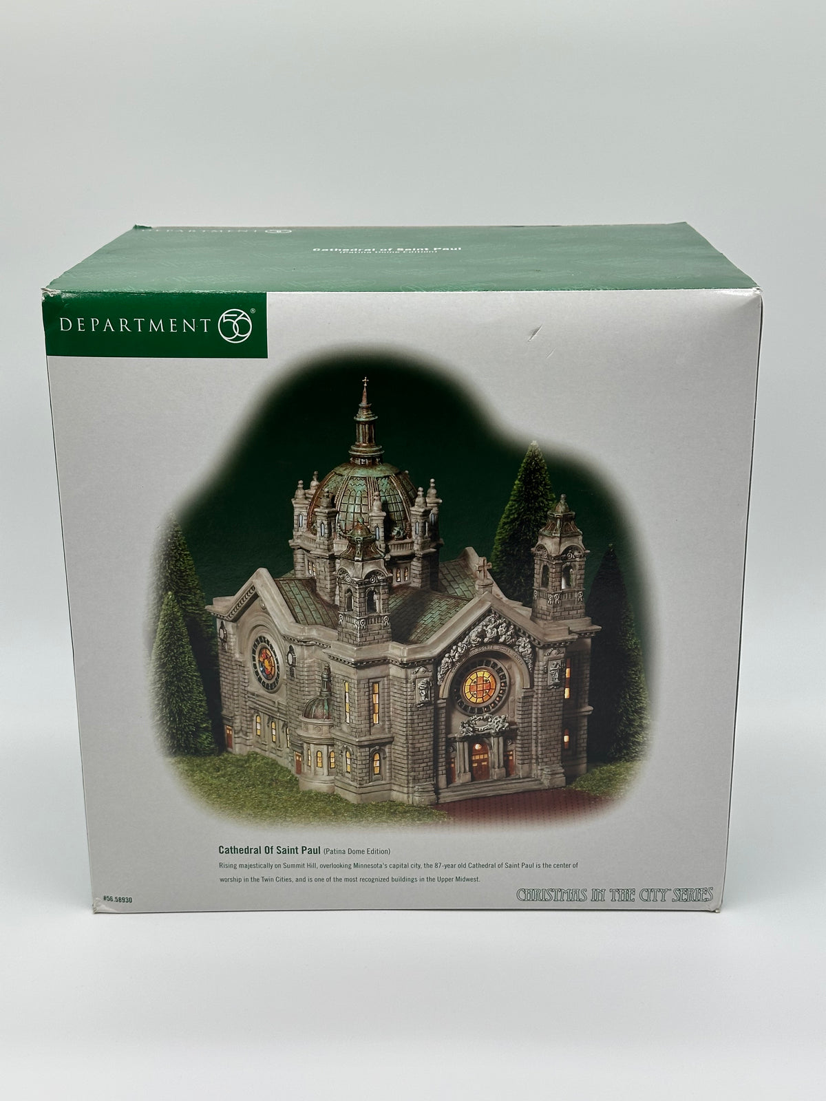 Department 56 - Cathedral of Saint Paul (Patina Dome Edition) - Christmas in the City