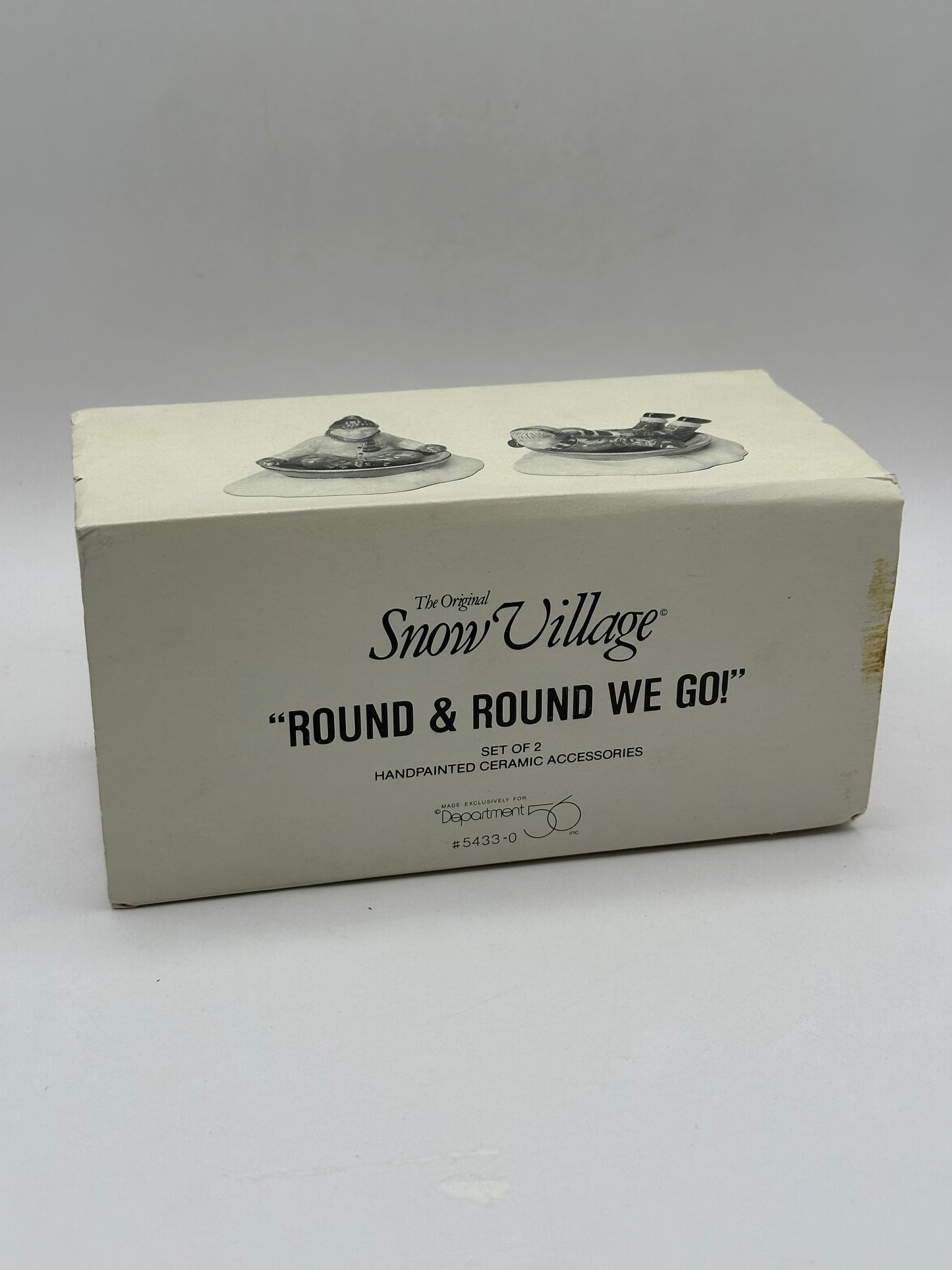 Department 56 - Round & Round We Go - Original Snow Village