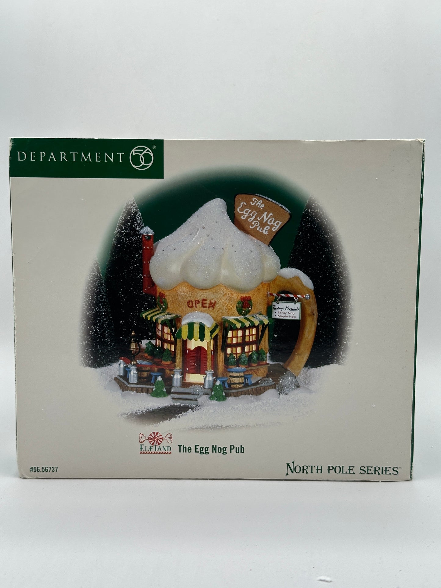 Department 56 - The Egg Nog Pub - North Pole Series