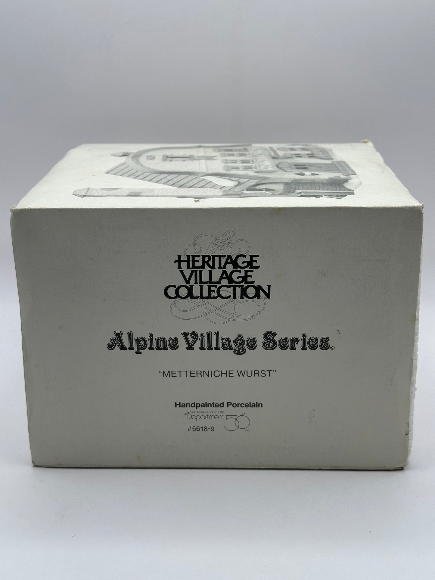 Department 56 - Metterniche Wurst - Alpine Village