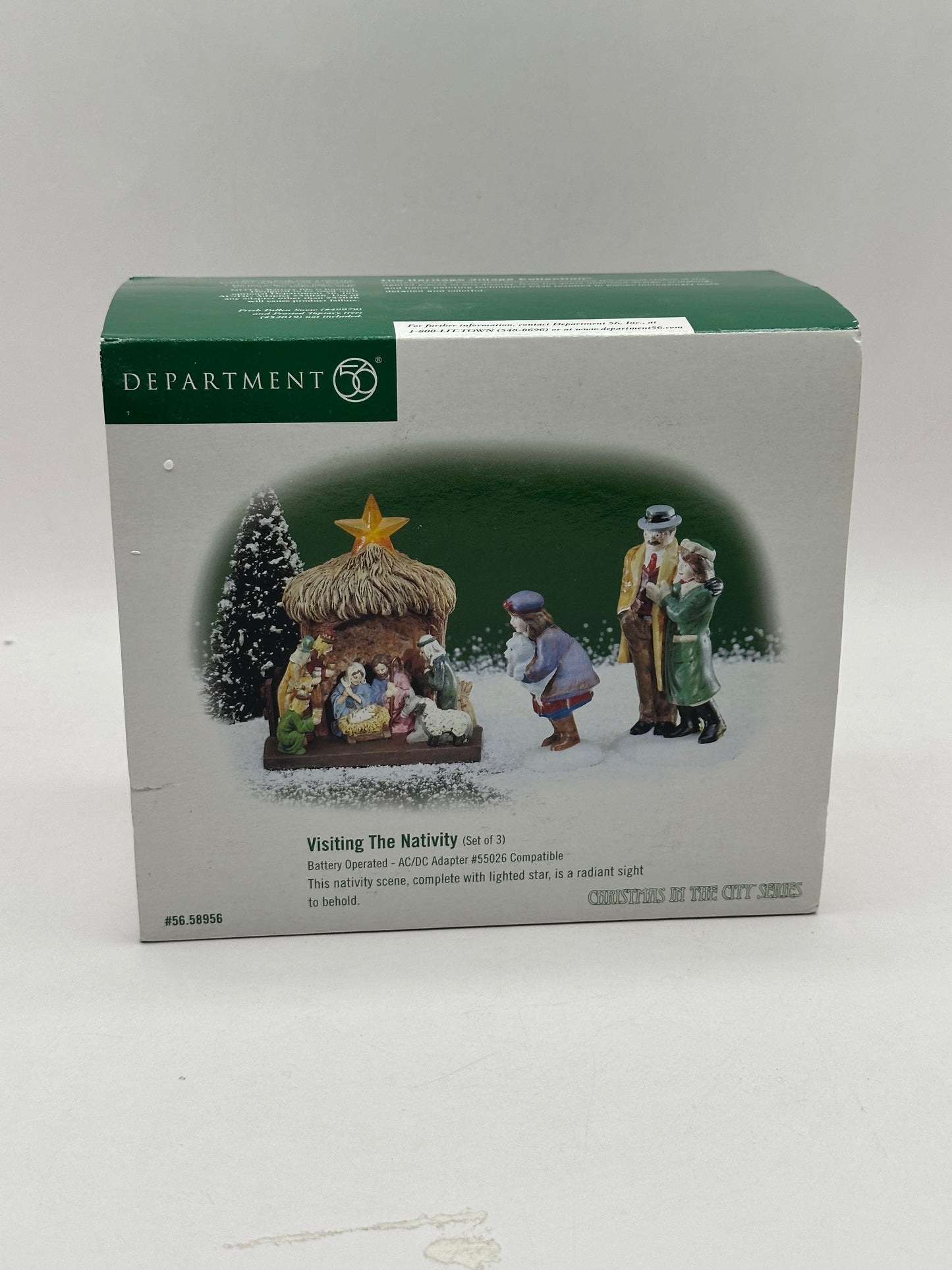 Department 56 - Visiting The Nativity - Christmas in the City