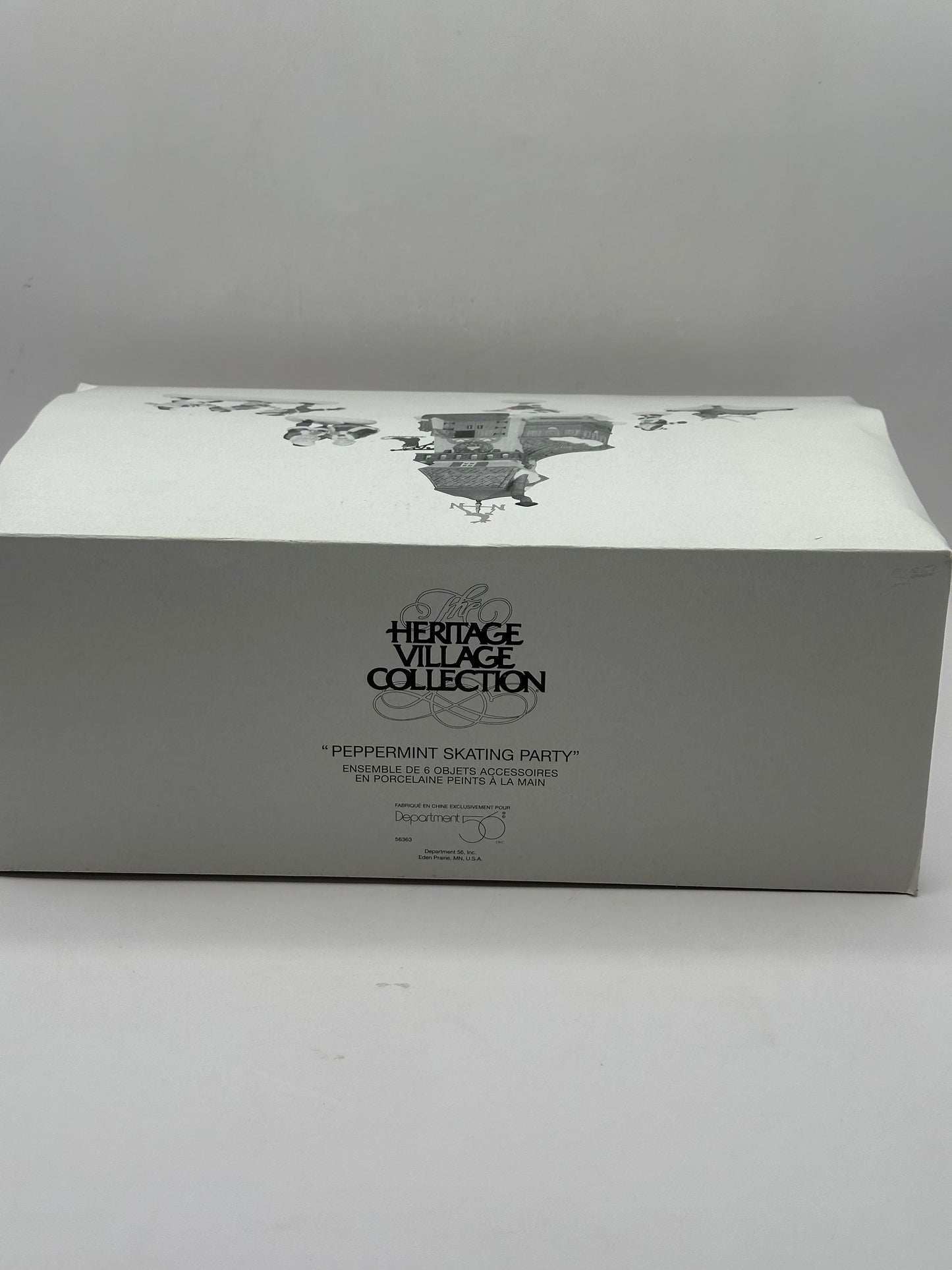 Department 56 - Peppermint Skating Party - North Pole Series