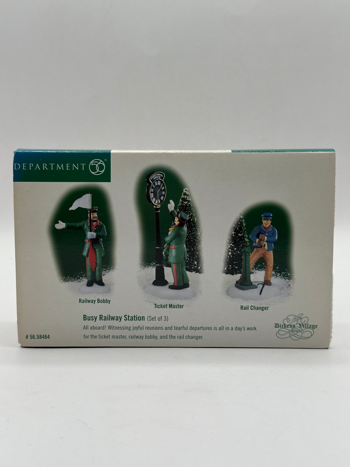 Department 56 - Busy Railway Station - Dickens' Village