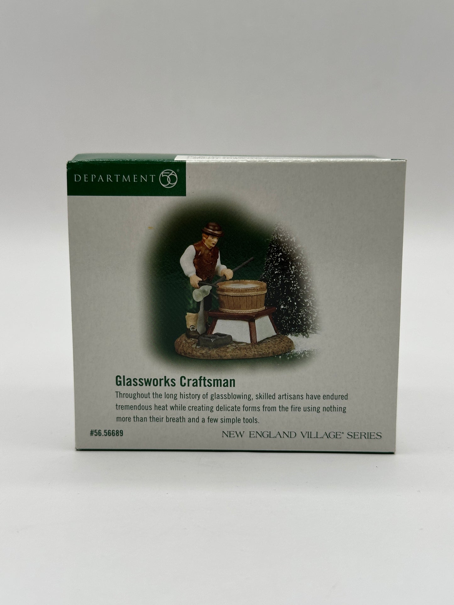 Department 56 - Glassworks Craftsman - New England Village