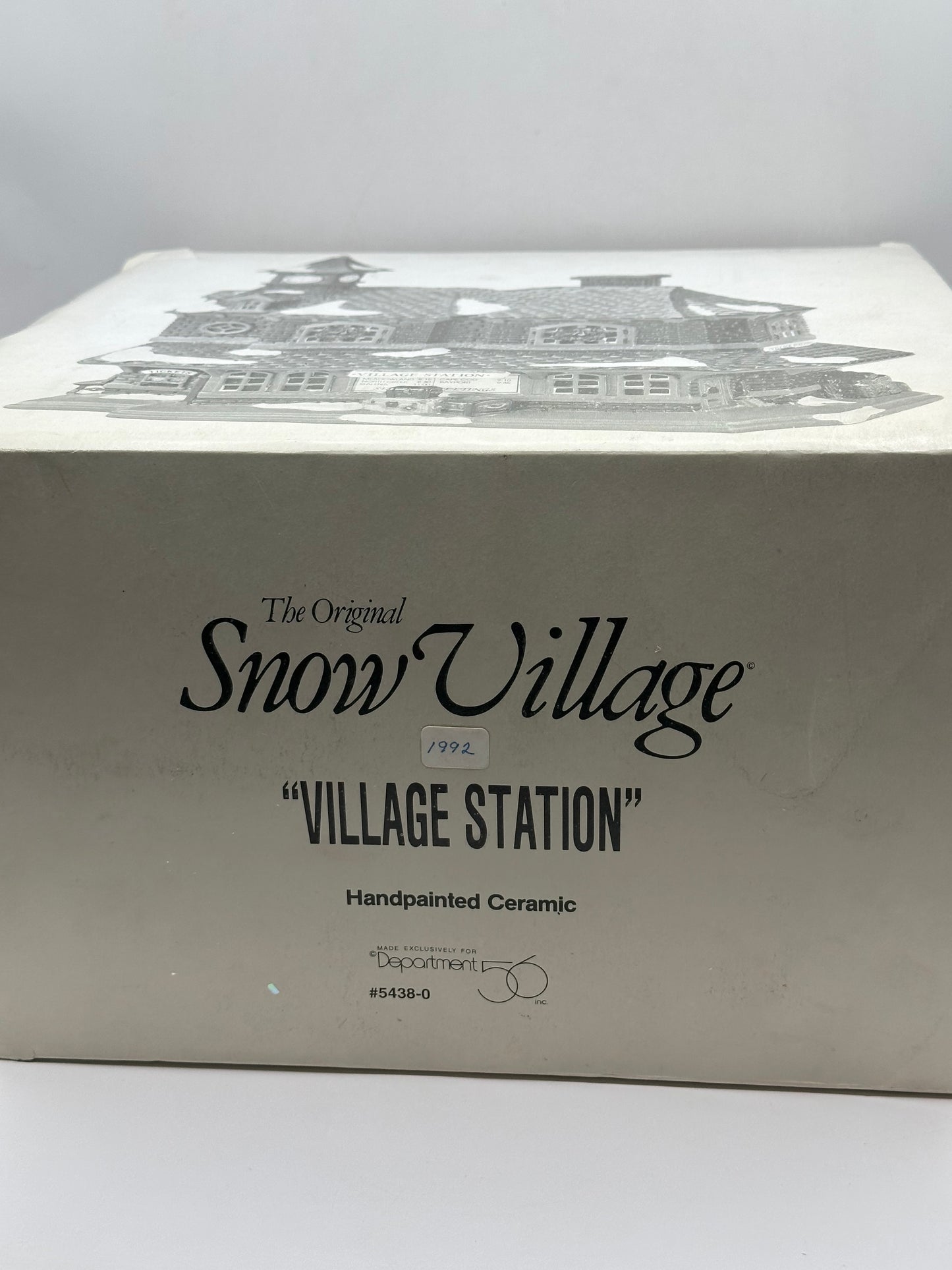 Department 56 - Village Station - Original Snow Village