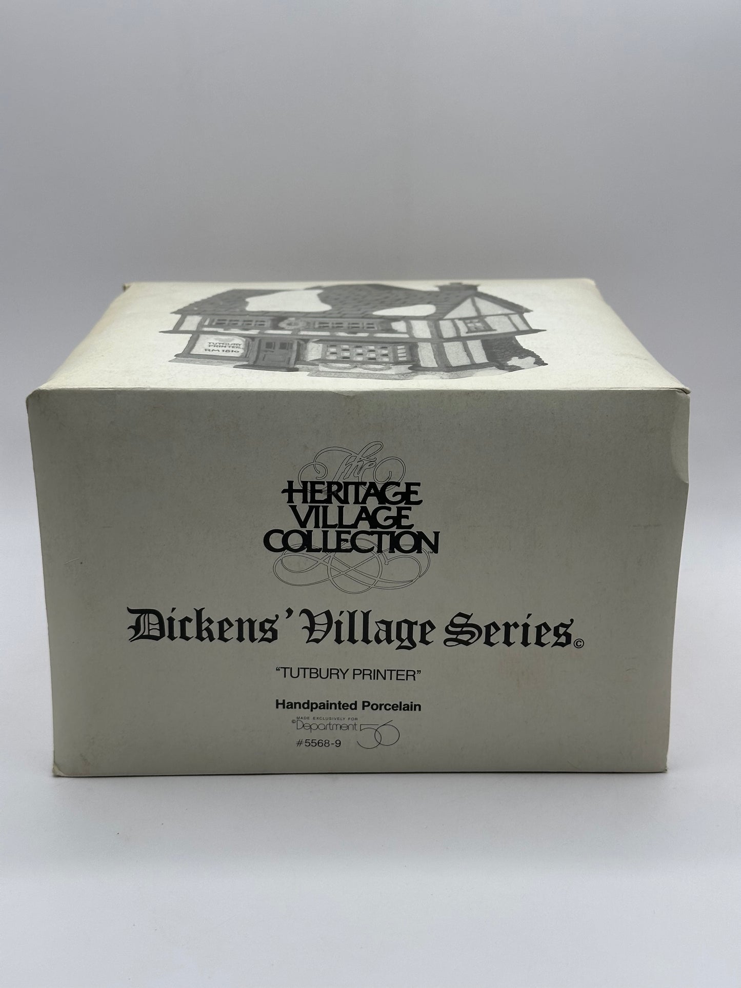 Department 56 - Tutbury Printer - Dickens’ Village