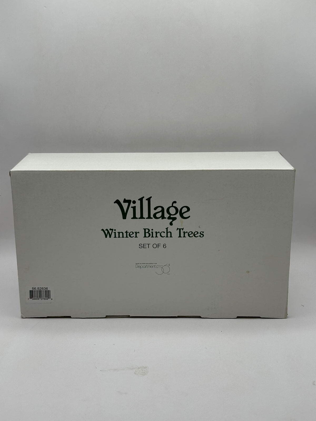 Department 56 - Winter Birch Trees - Village Accessories