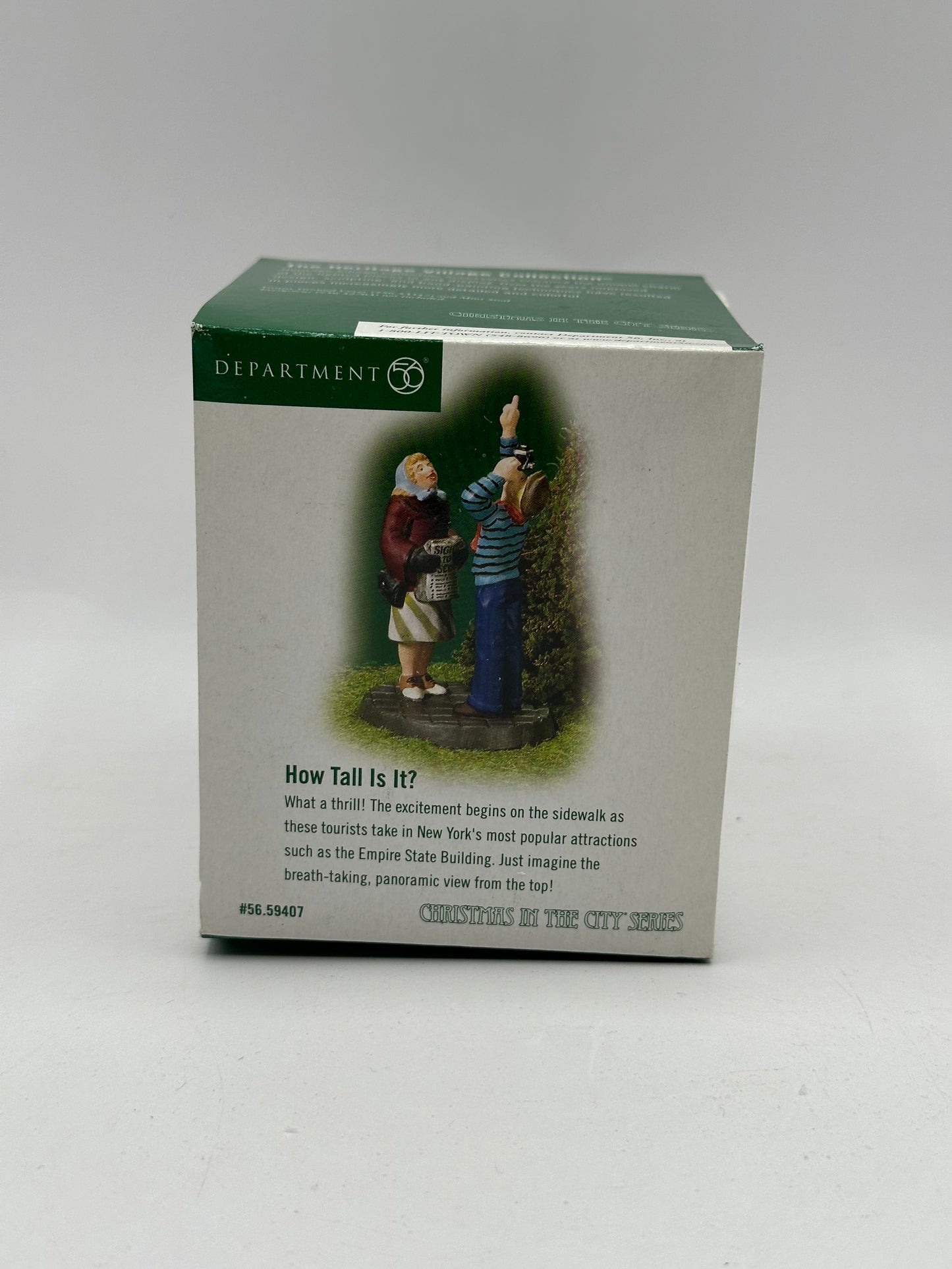 Department 56 – How Tall Is It? – Christmas in the City
