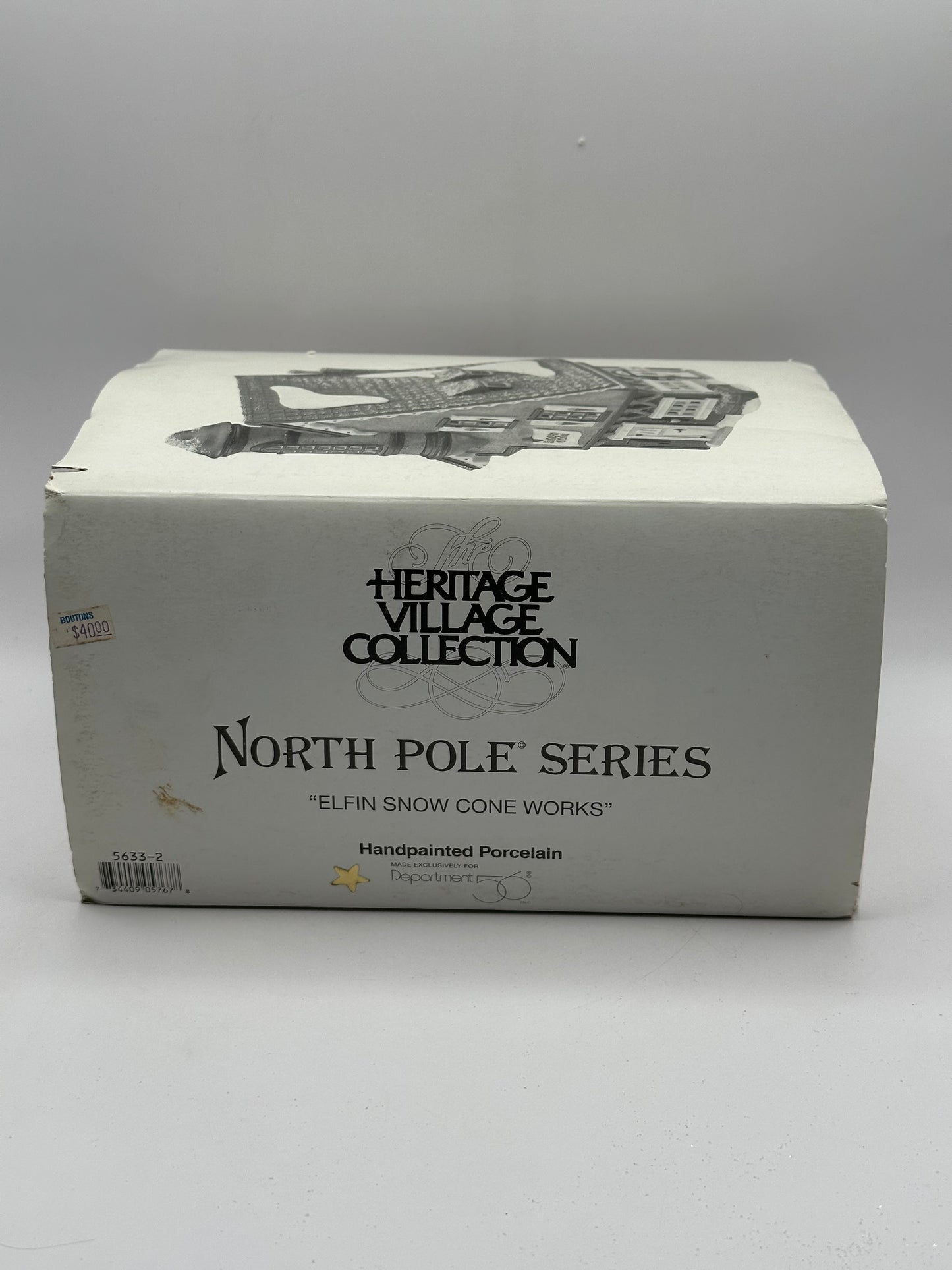 Department 56 - Elfin Snow Cone Works - North Pole Series