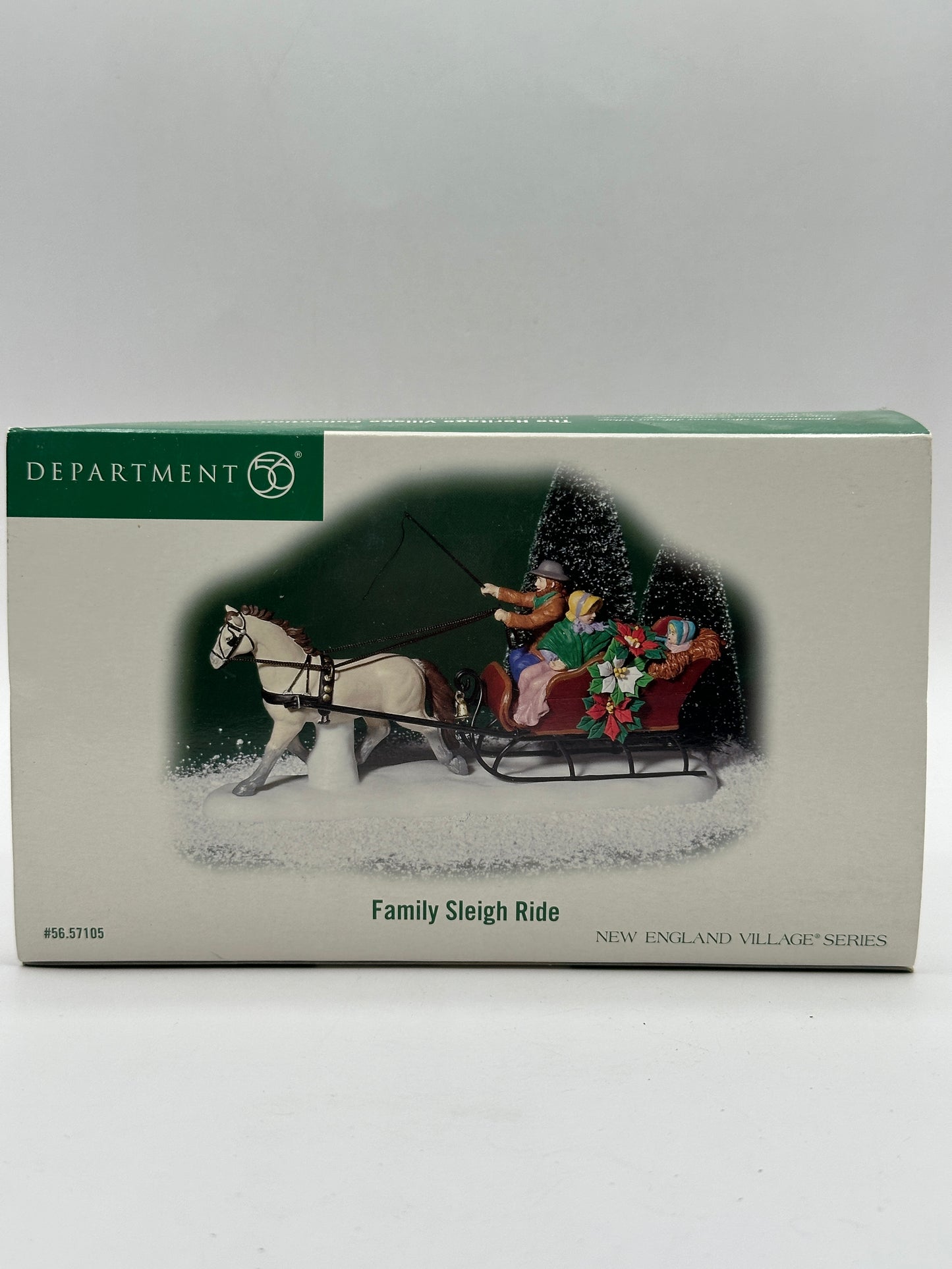 Department 56 - Family Sleigh Ride - New England Village