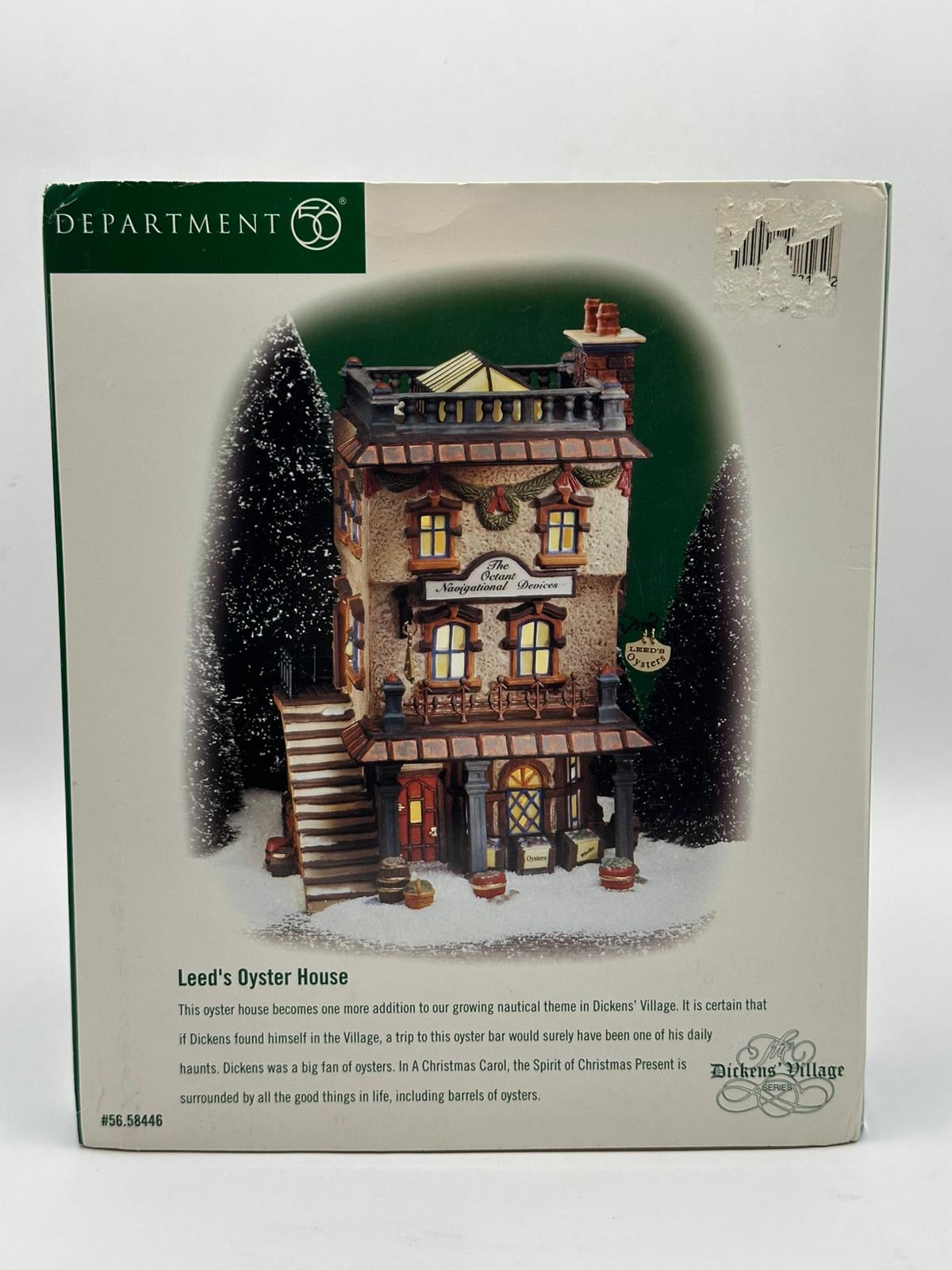 Department 56 - Leed's Oyster House - Dickens' Village