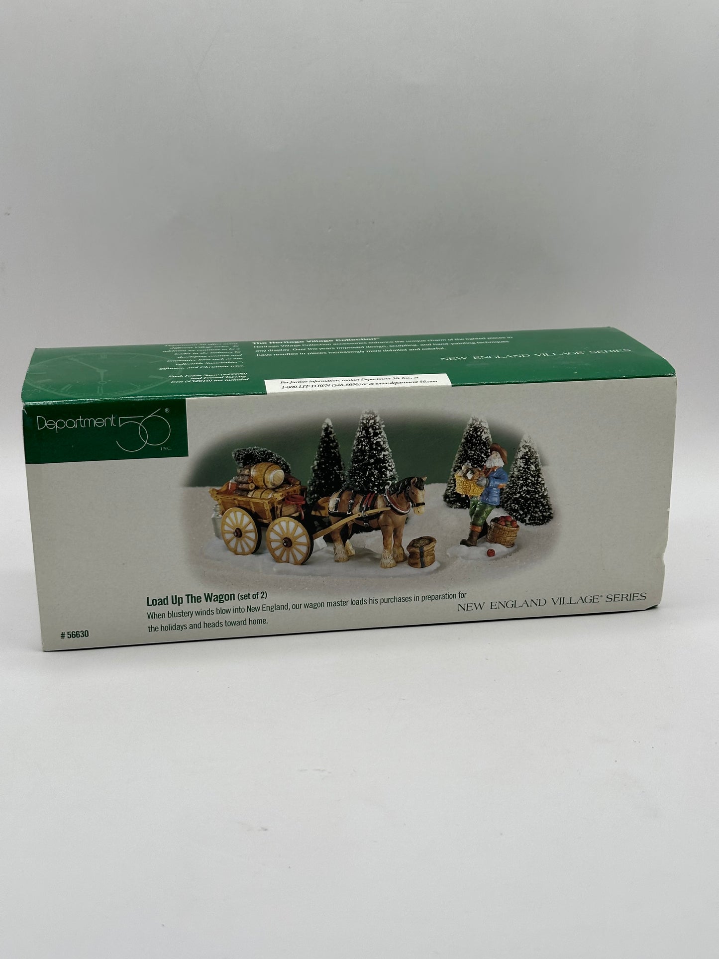 Department 56 - Load Up The Wagon - New England Village