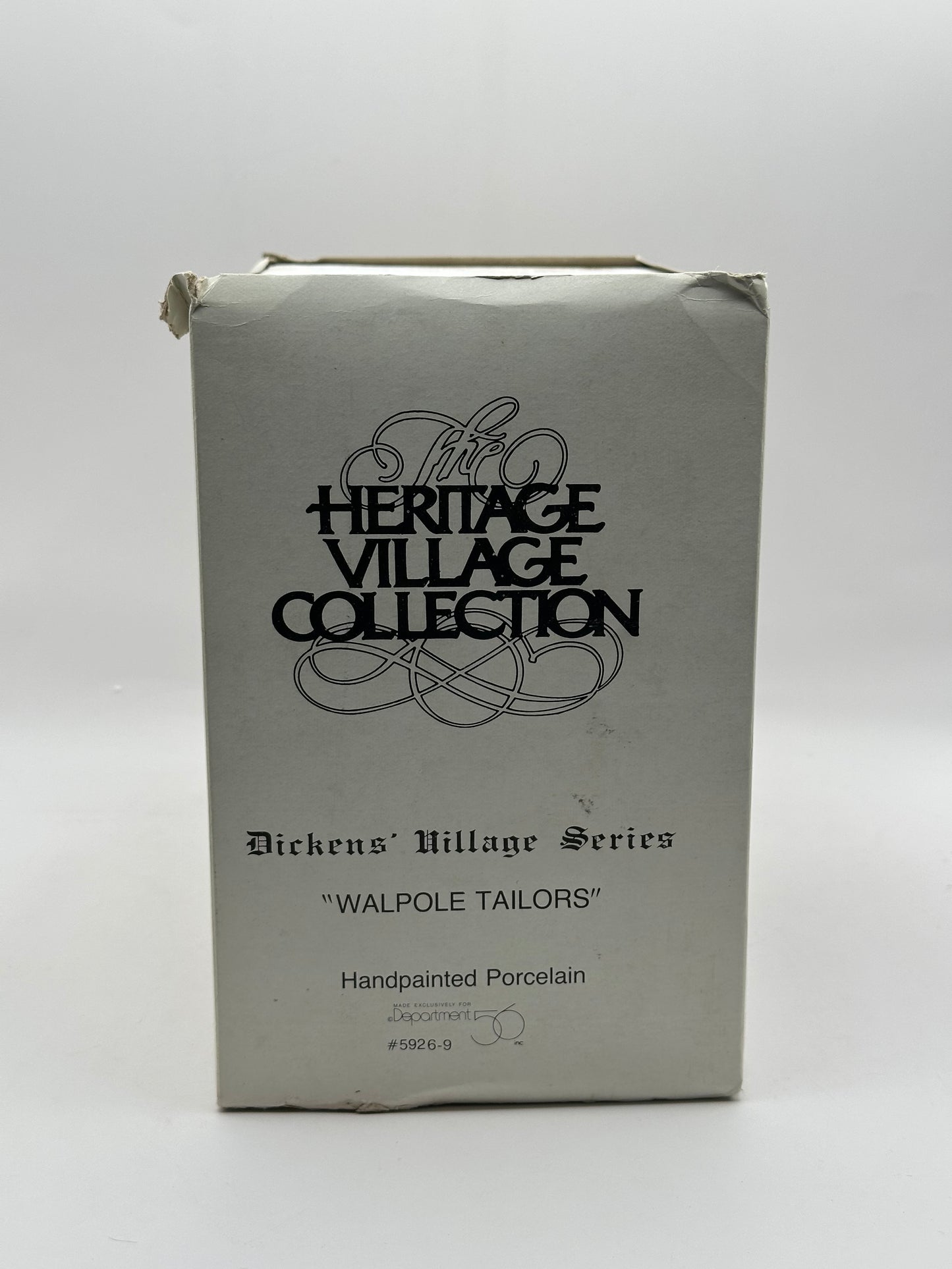 Department 56 - Walpole Tailors - Dickens’ Village