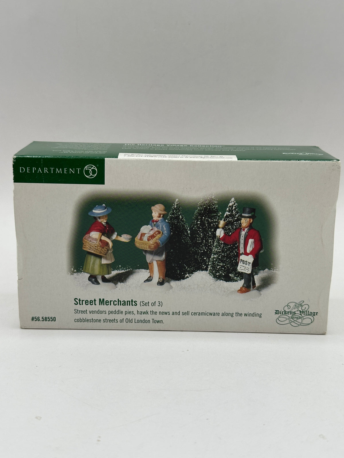 Department 56 - Street Merchants - Dickens' Village