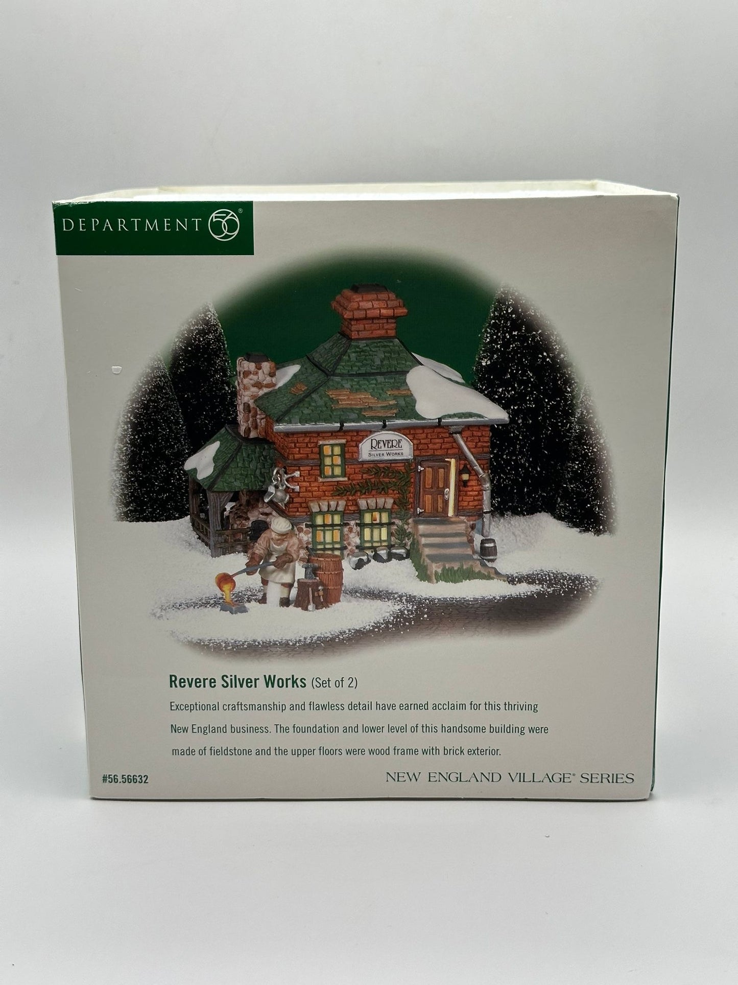 Department 56 - Revere Silver Works - New England Village