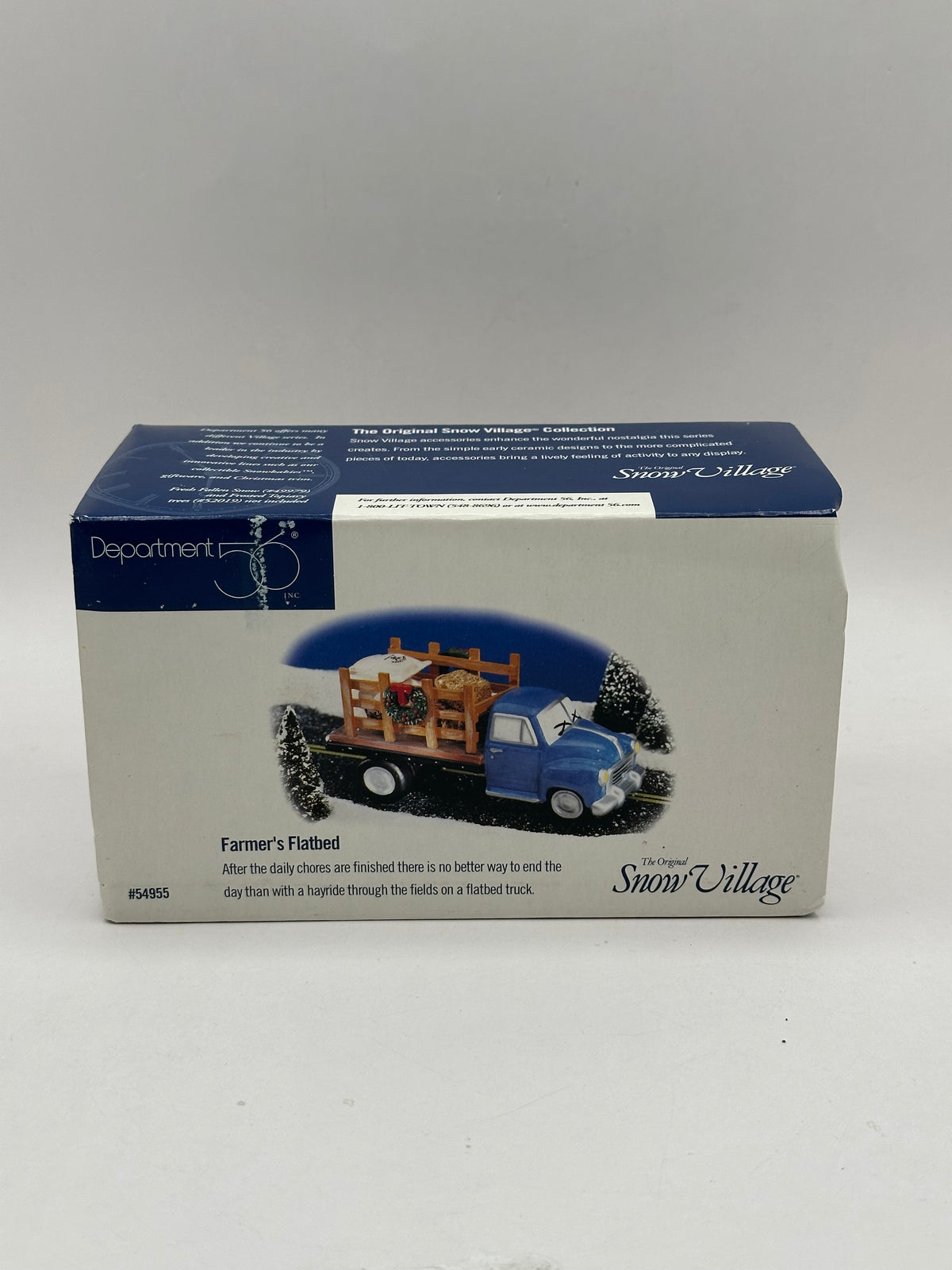 Department 56 - Farmer's Flatbed - Original Snow Village