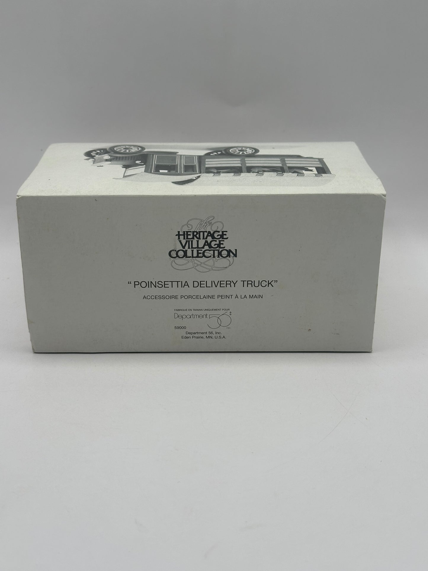 Department 56 - Poinsettia Delivery Truck - Dickens’ Village