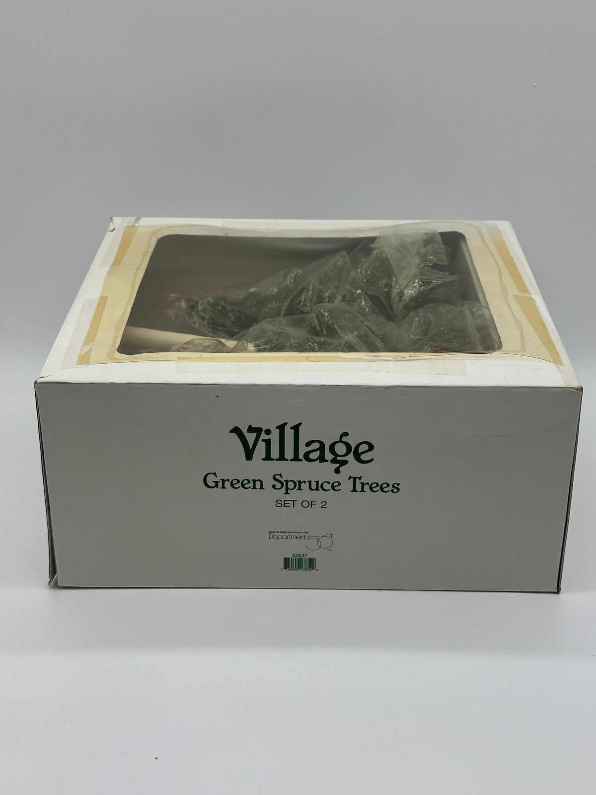 Department 56 - Green Spruce Trees - Village Accessories