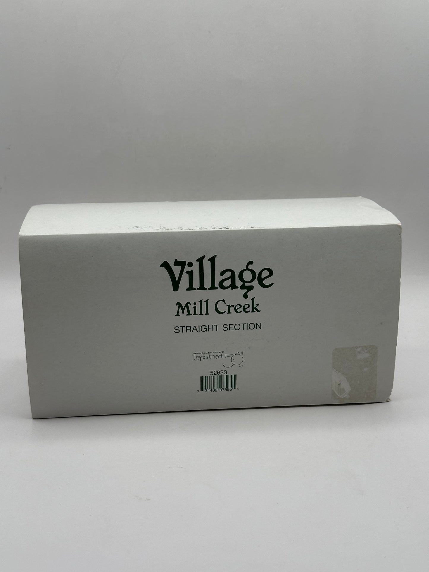 Department 56 - Mill Creek Straight Section - Village Accessories