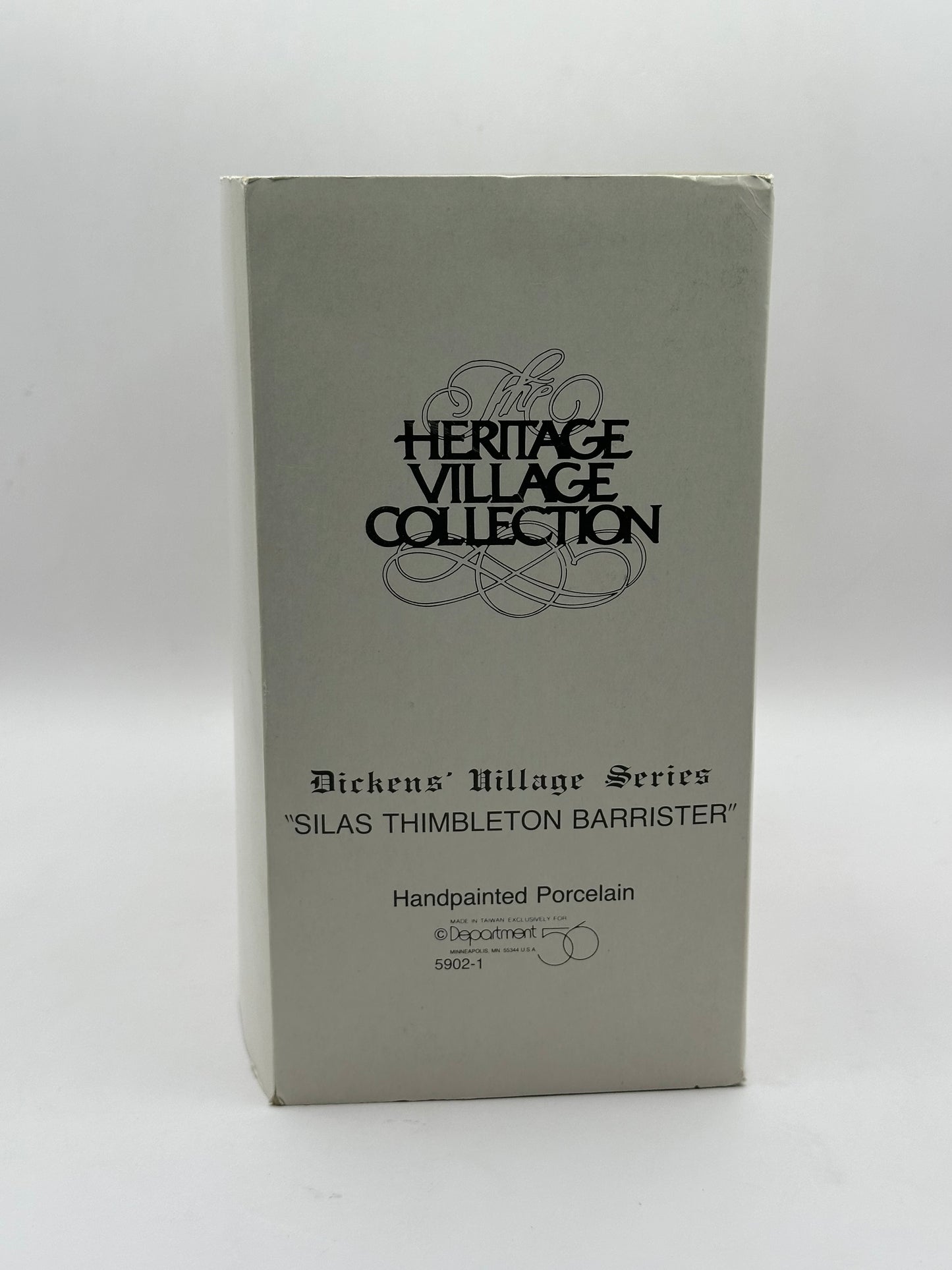 Department 56 - Counting House & Silas Thimbleton - Dickens’ Village