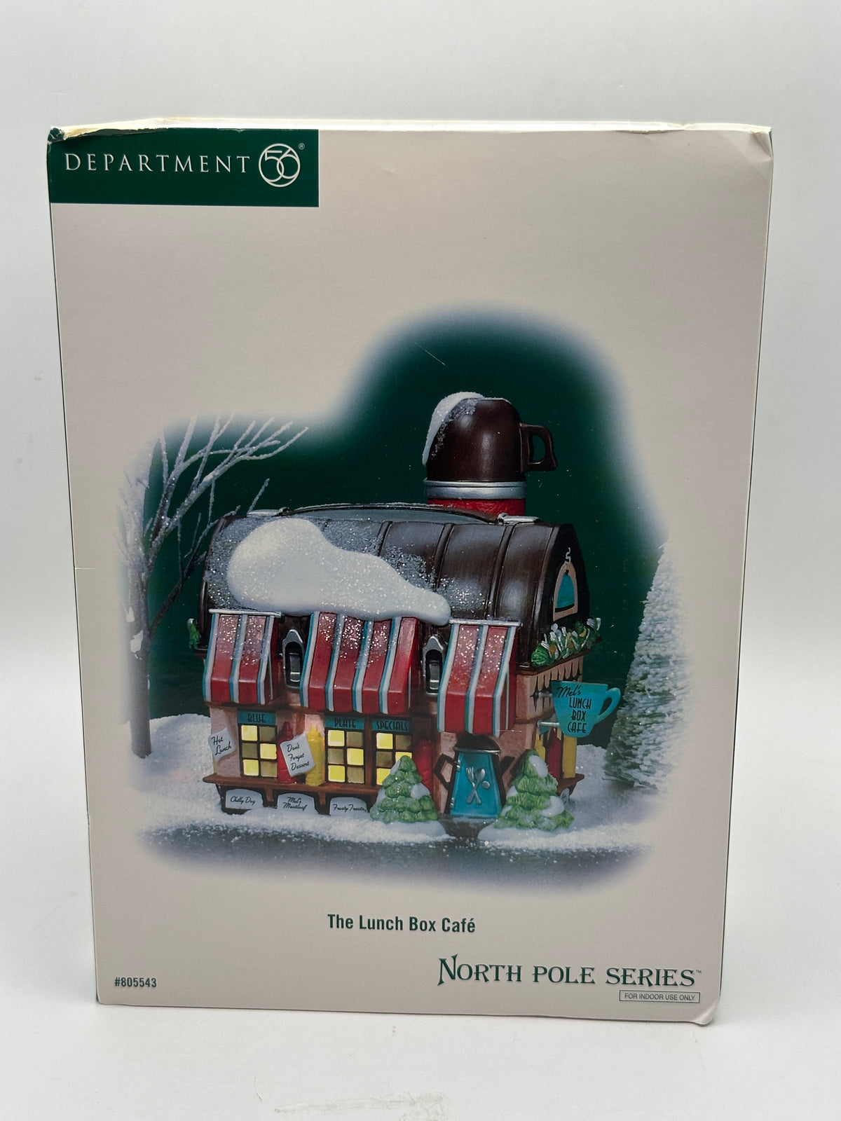 Department 56 - The Lunch Box Cafe - North Pole Series