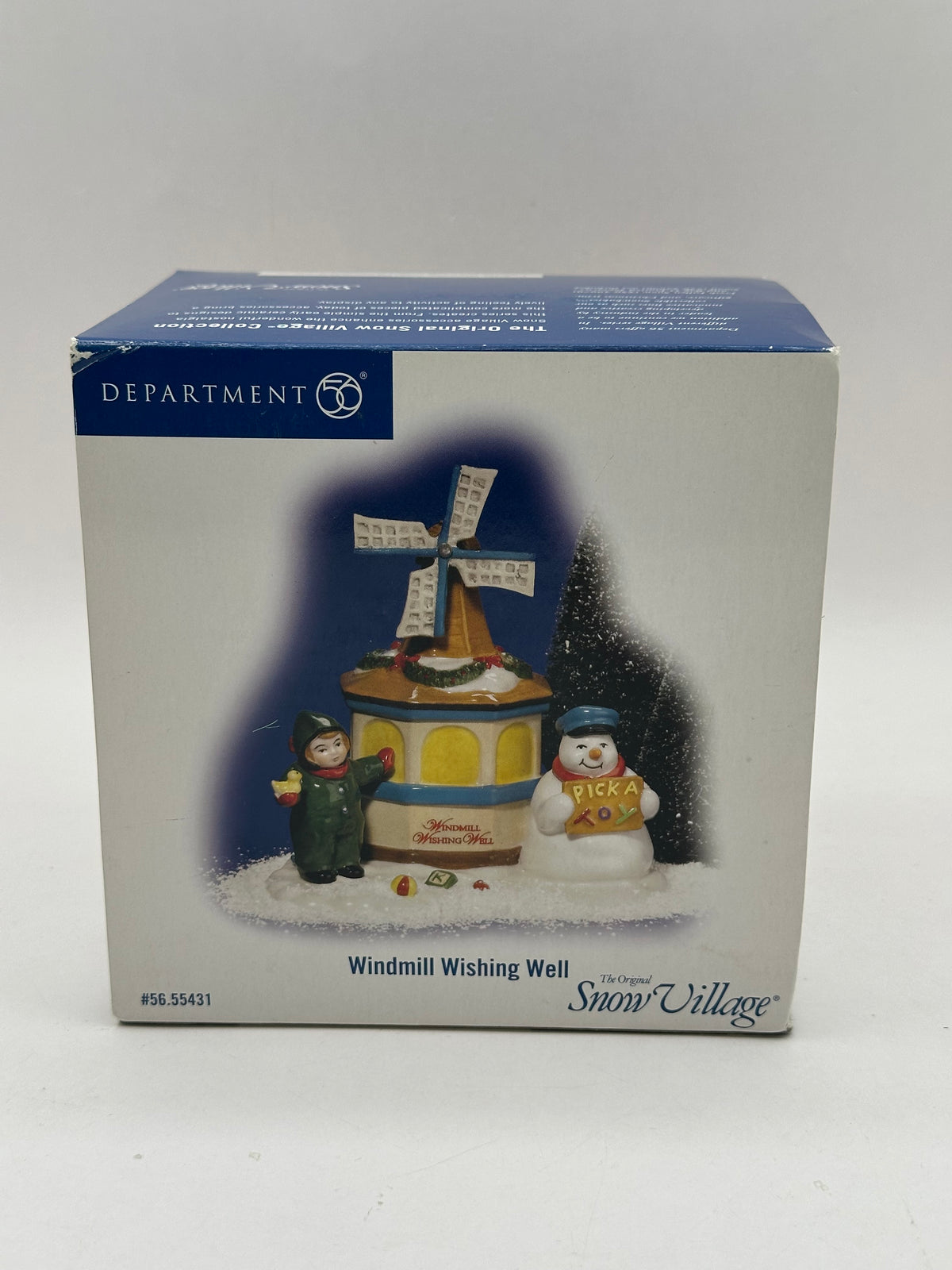 Department 56 - Windmill Wishing Well - Original Snow Village