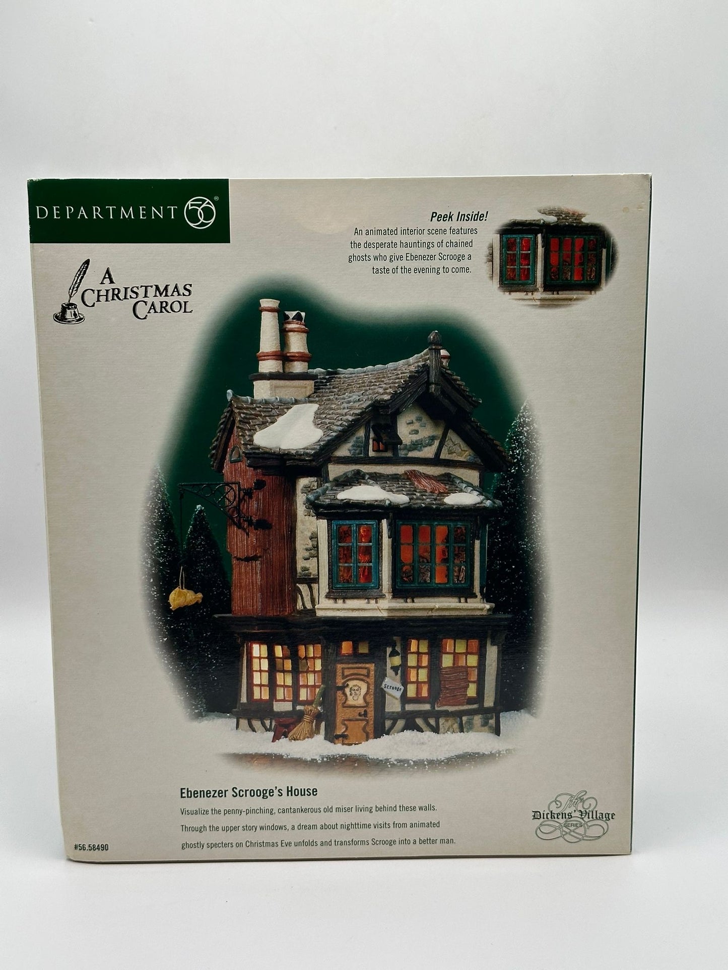 Department 56 - Ebenezer Scrooge's House - Dickens' Village