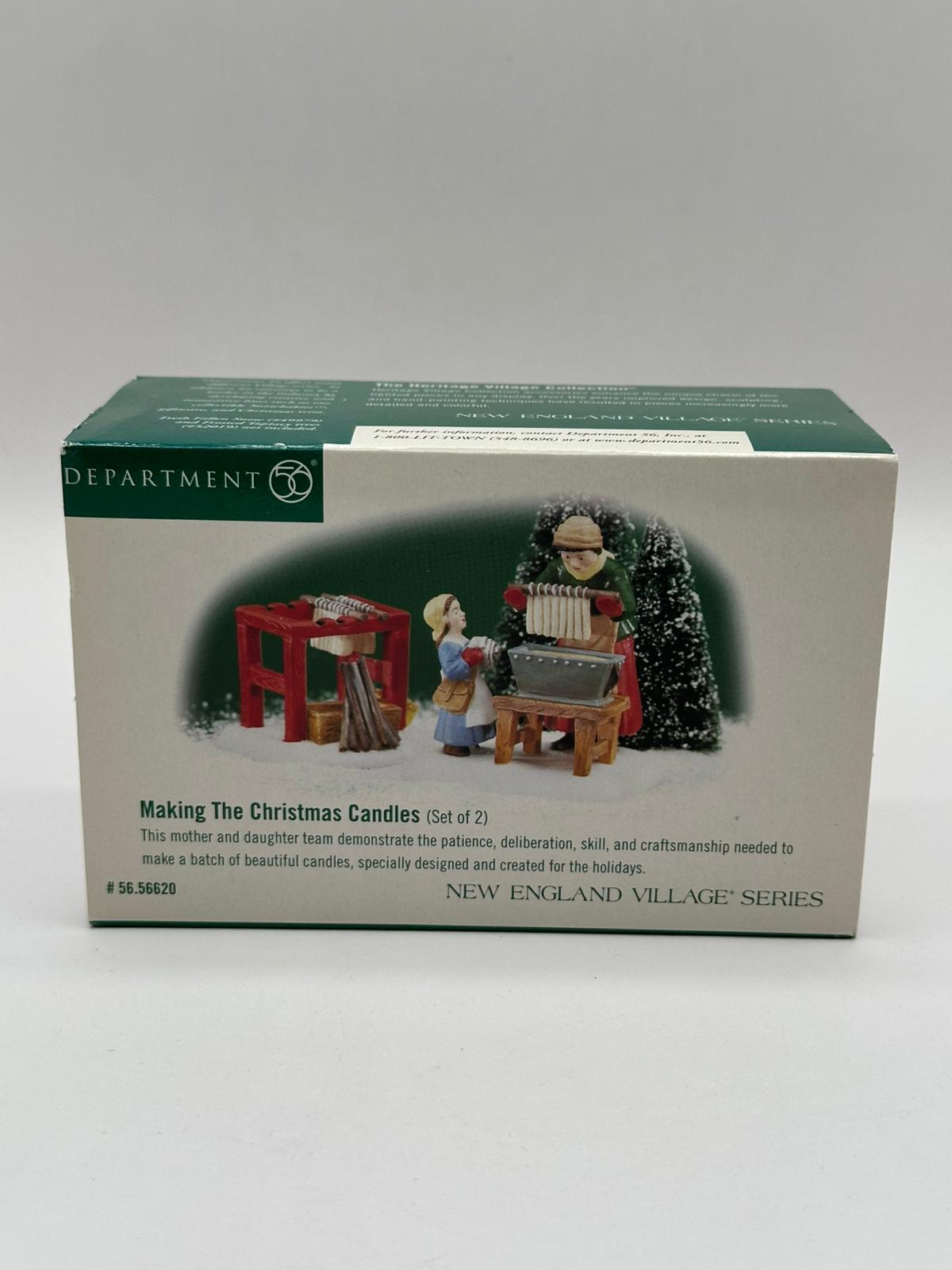 Department 56 - Making The Christmas Candles - New England Village