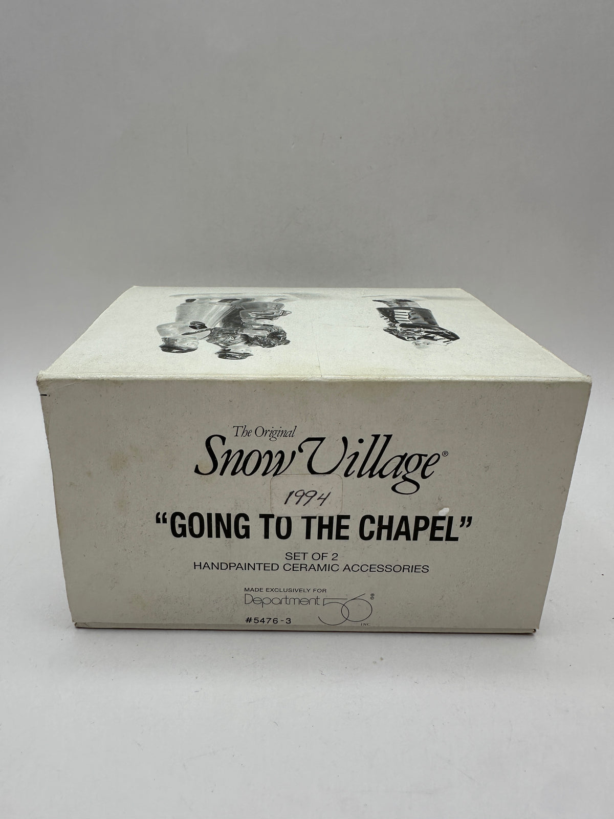 Department 56 - Going To The Chapel - Original Snow Village