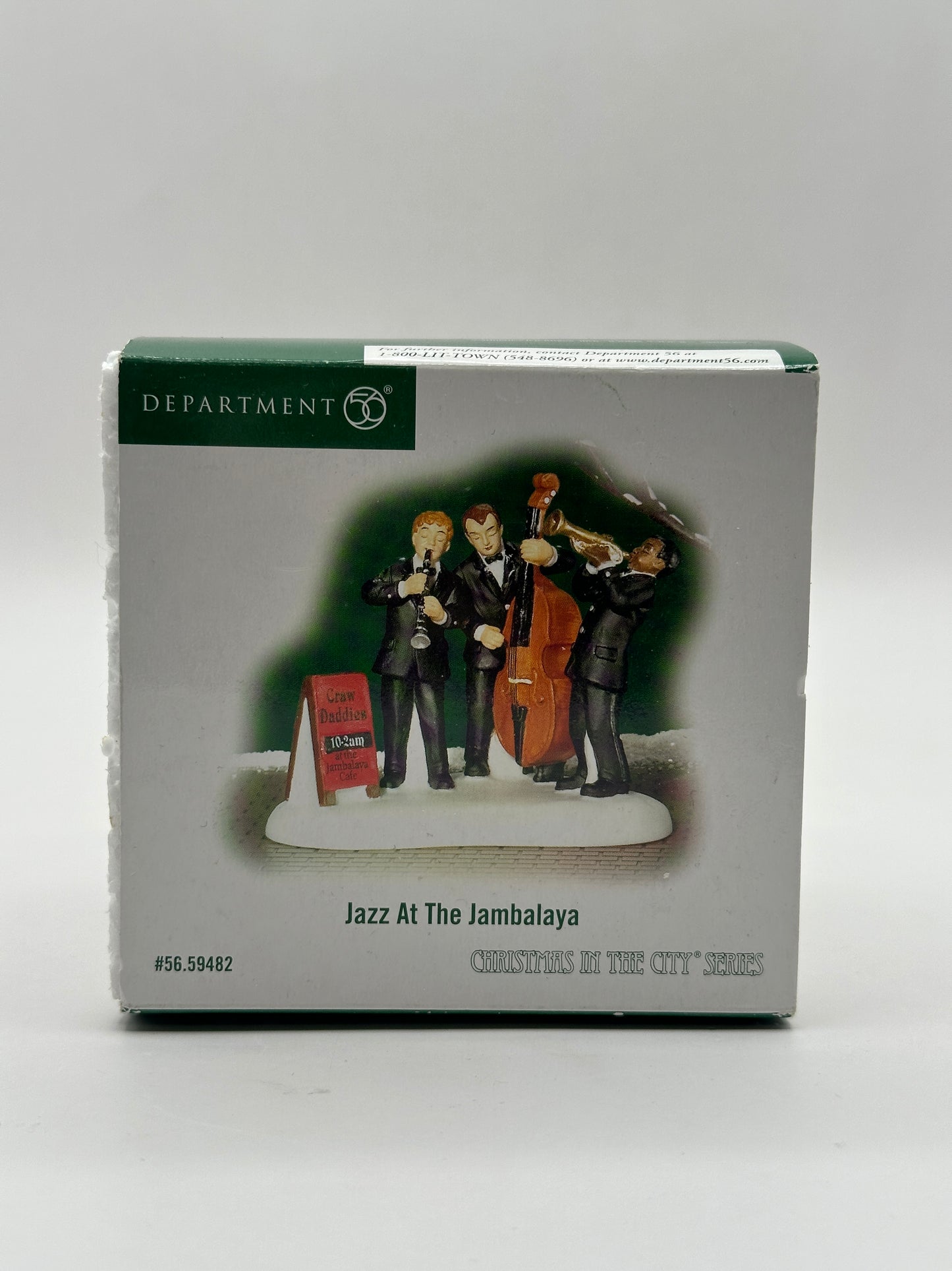 Department 56 - Jazz At The Jambalaya - Christmas in the City
