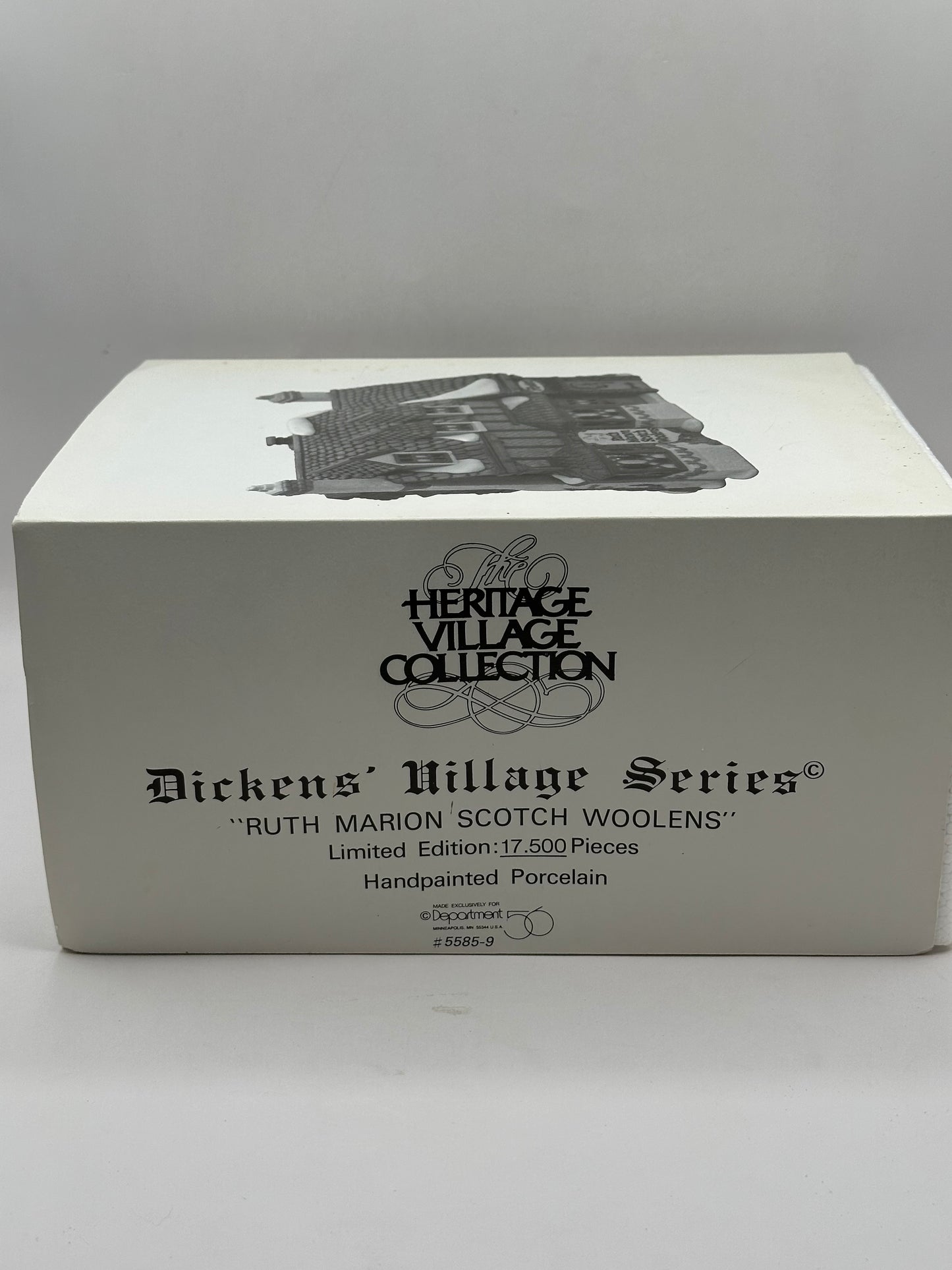 Department 56 - Ruth Marion Scotch Woolens - Dickens’ Village
